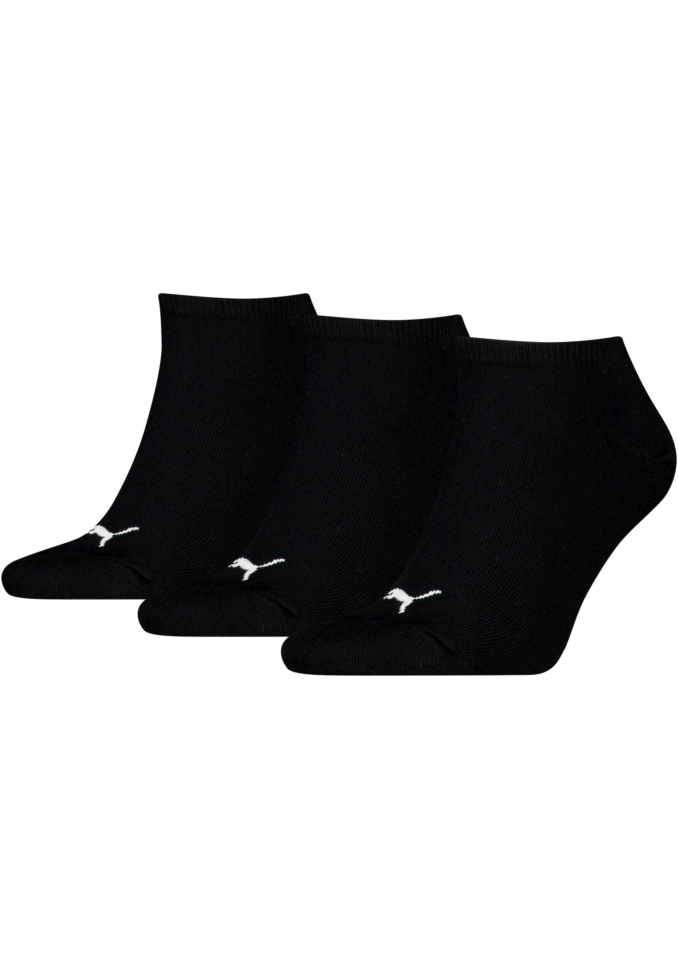 PUMA Sneakersocken »PUMA UNISEX SNEAKER PLAIN 3P« 3 Paar, 3 Paar tlg. mit kleinem Logo