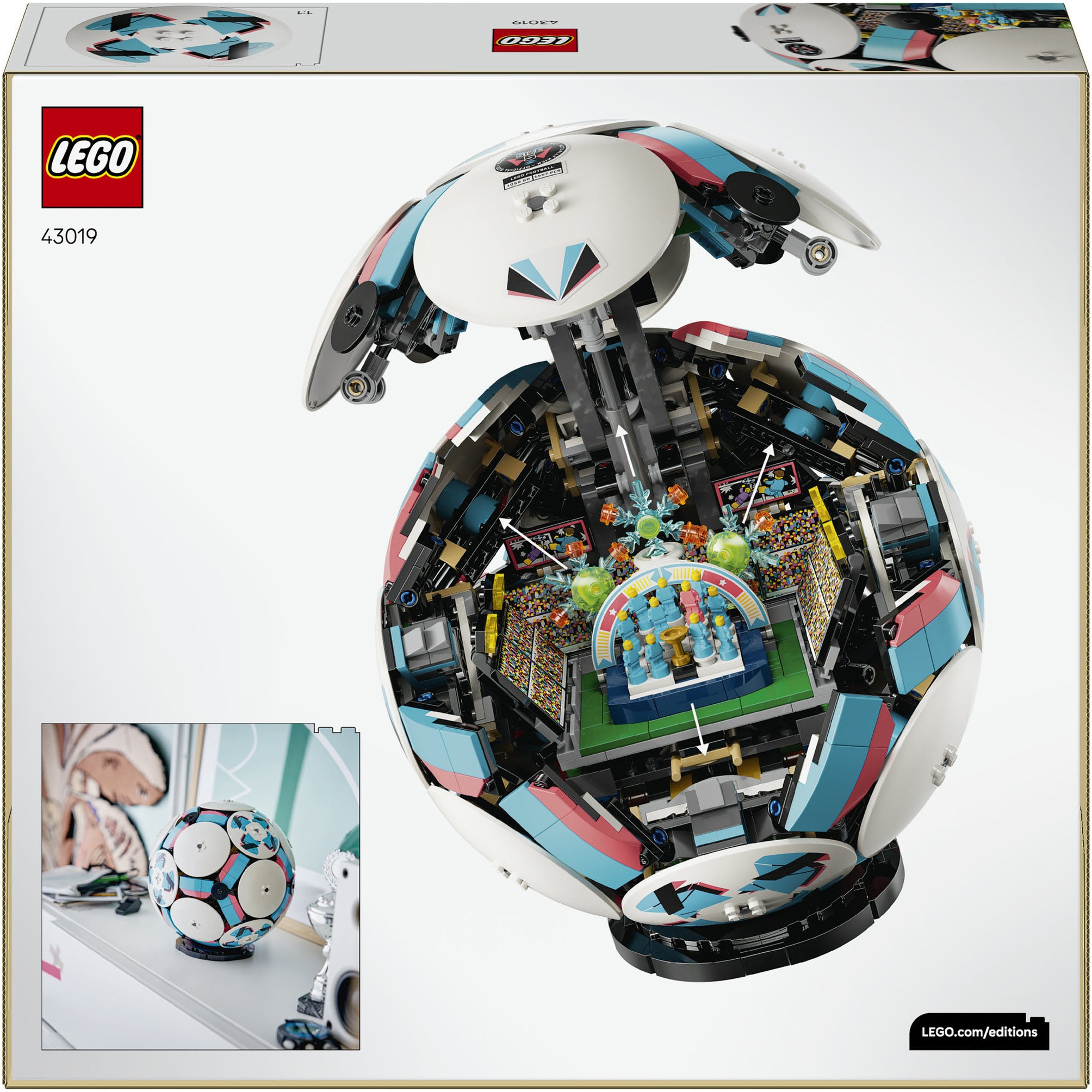 LEGO® Pions de construction »Fussball (43019), Editions«