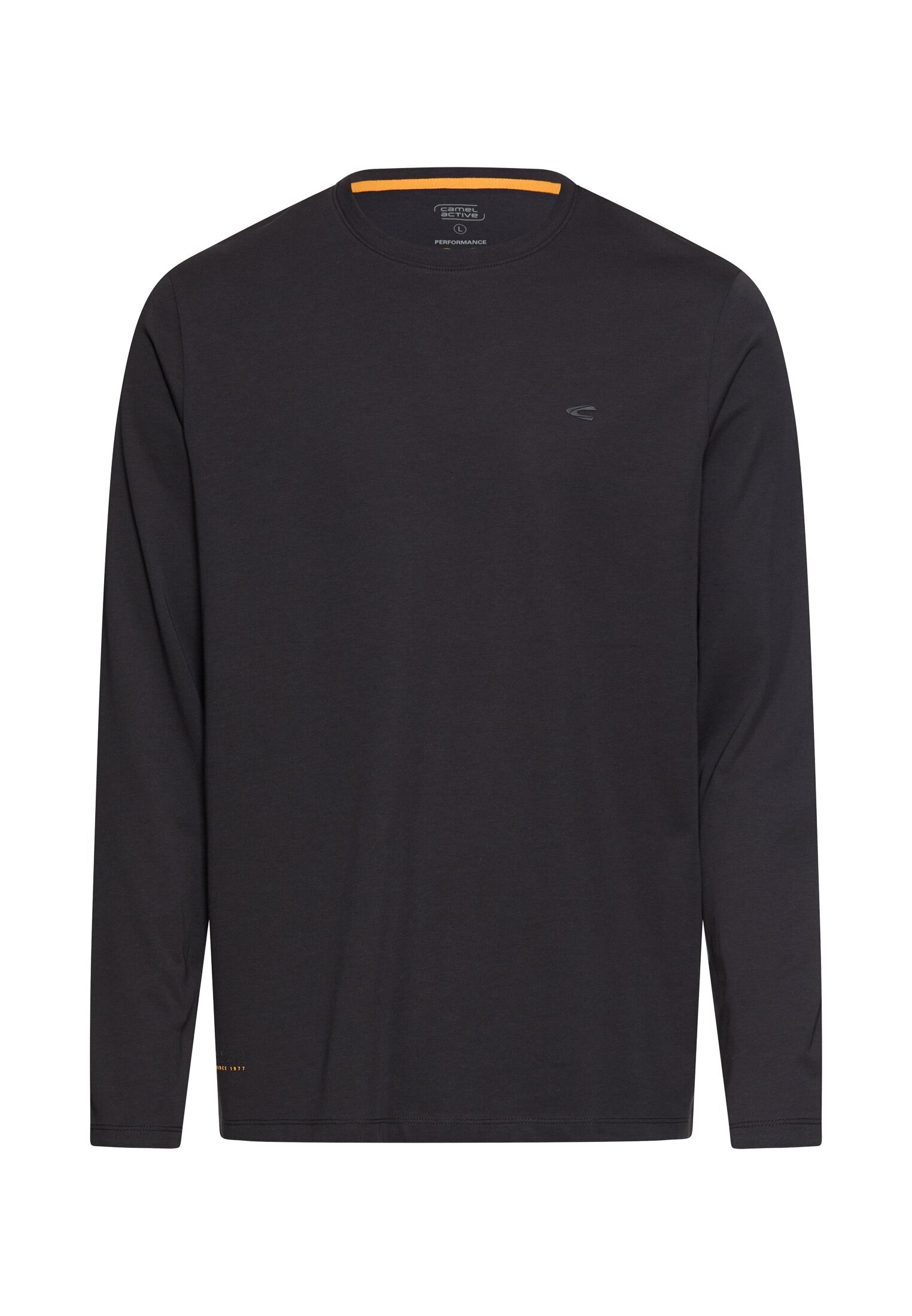 Image of camel active Langarmshirt Longsleeve mit Stretch - unifarben