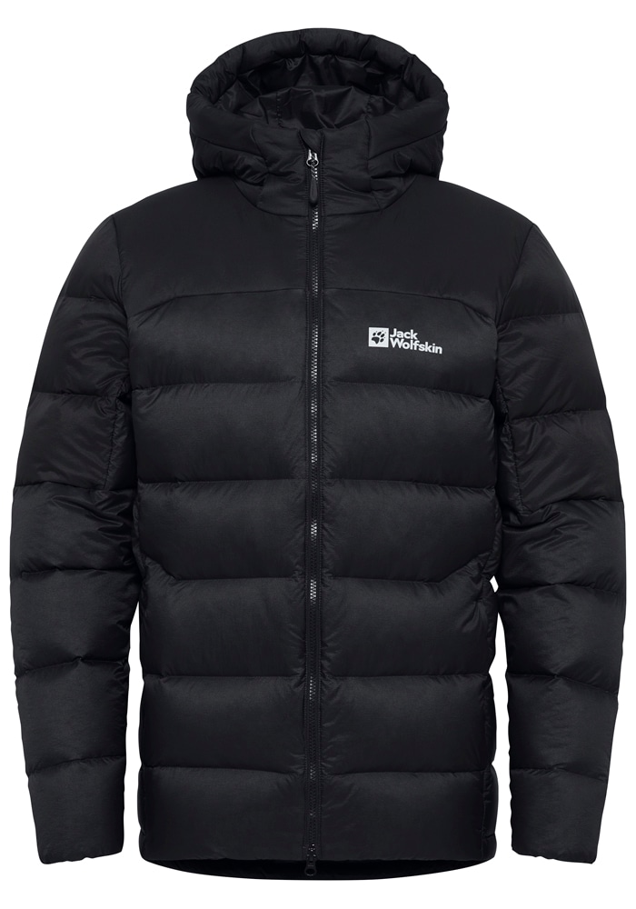 Jack Wolfskin Daunenjacke »NEBELHORN DOWN HOODY M RDS«, mit Kapuze