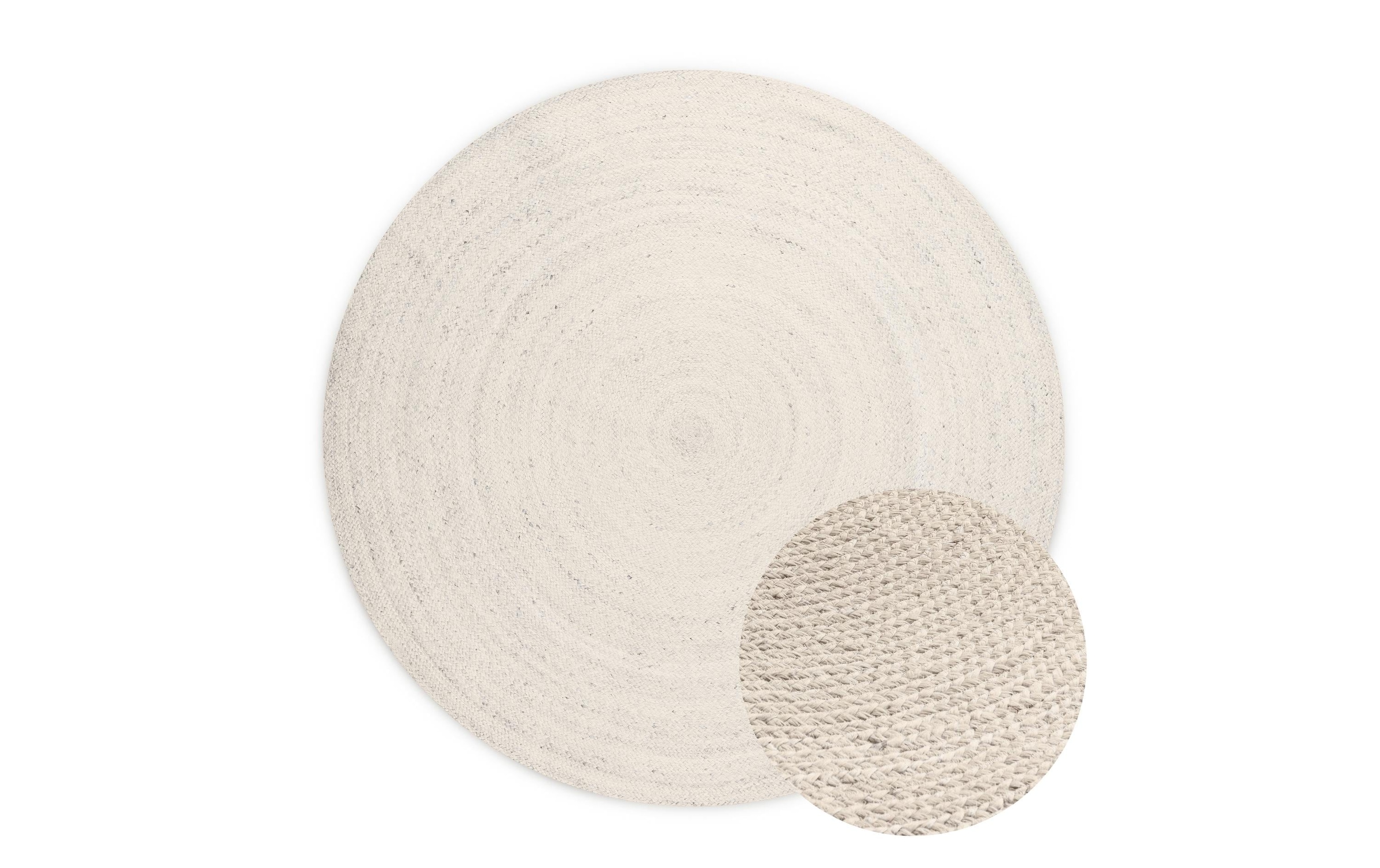 HANSE Home Teppich »Rangpur Juteteppich, in rund und oval« oval 10 mm Höhe handgewebt, 100% Jute , Natur, Wohnzimmer, Flur, Boho, Skandi