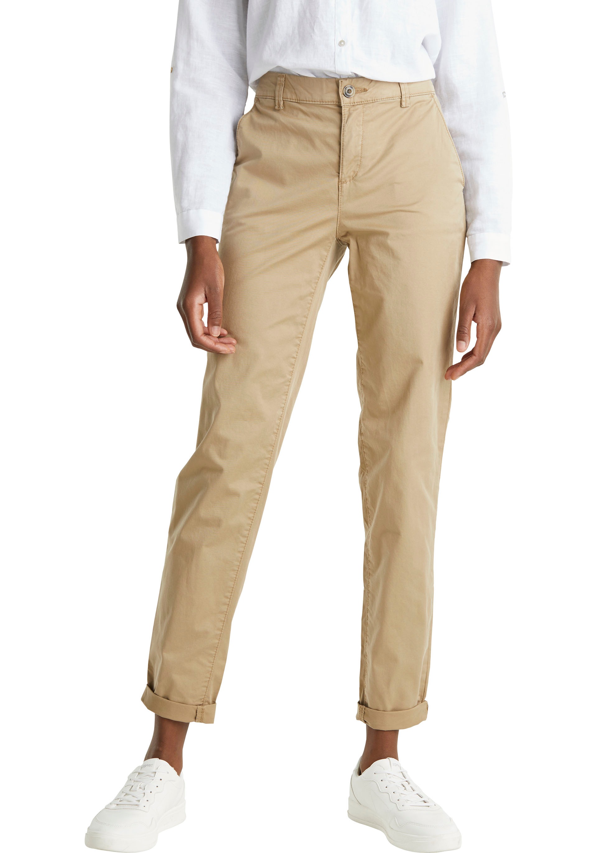Image of Esprit Chinohose, (1 tlg.), in klassischer Form bei Ackermann Versand Schweiz