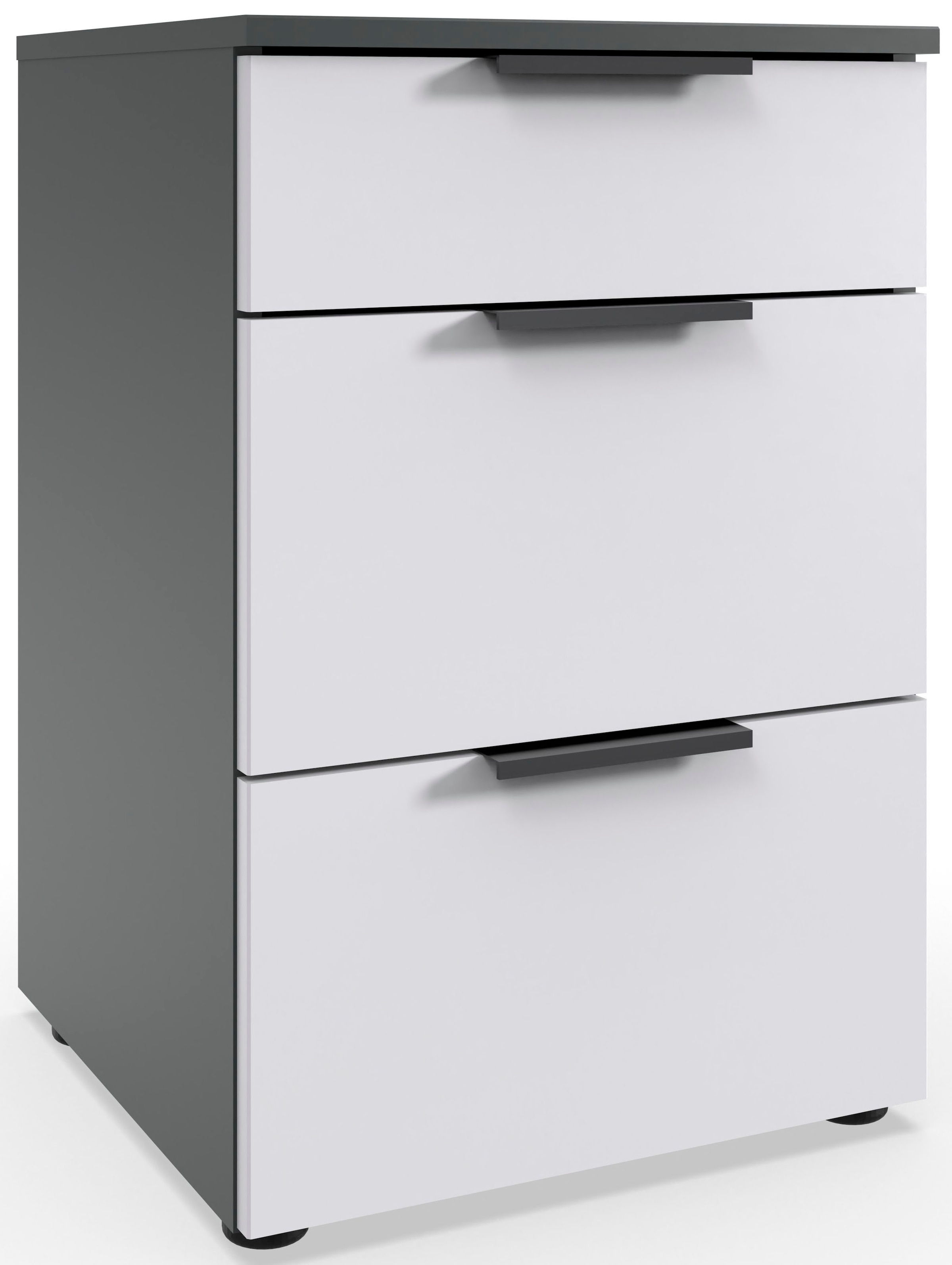 Image of Wimex Nachtkommode "Level by fresh to go" 3 Schubladen mit soft-close Funktion, 41cm breit, 61cm hoch