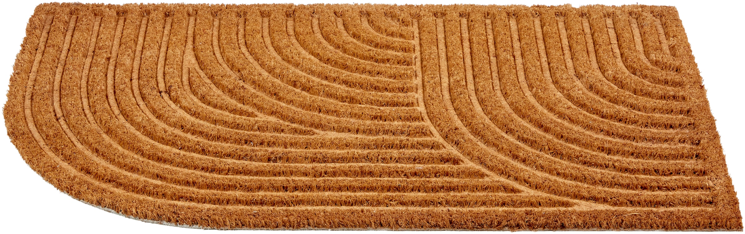ASTRA Tapis de sol »Coco Shape 008« Rectangulaire 15 mm Höhe Paillasson, coco, arrondi, antidérapant