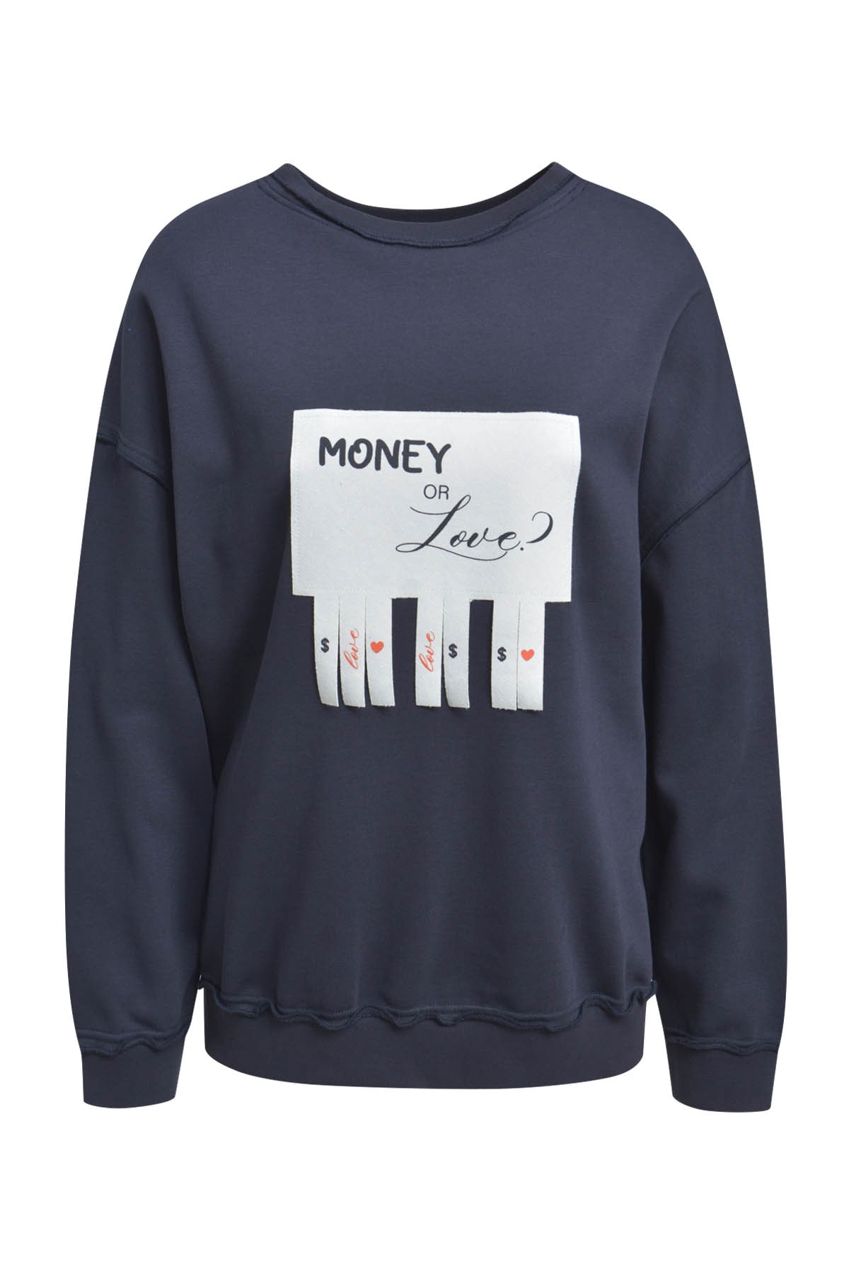 Image of Smith & Soul Sweatshirt, mit kreativem Rücken-Design, Rundhals