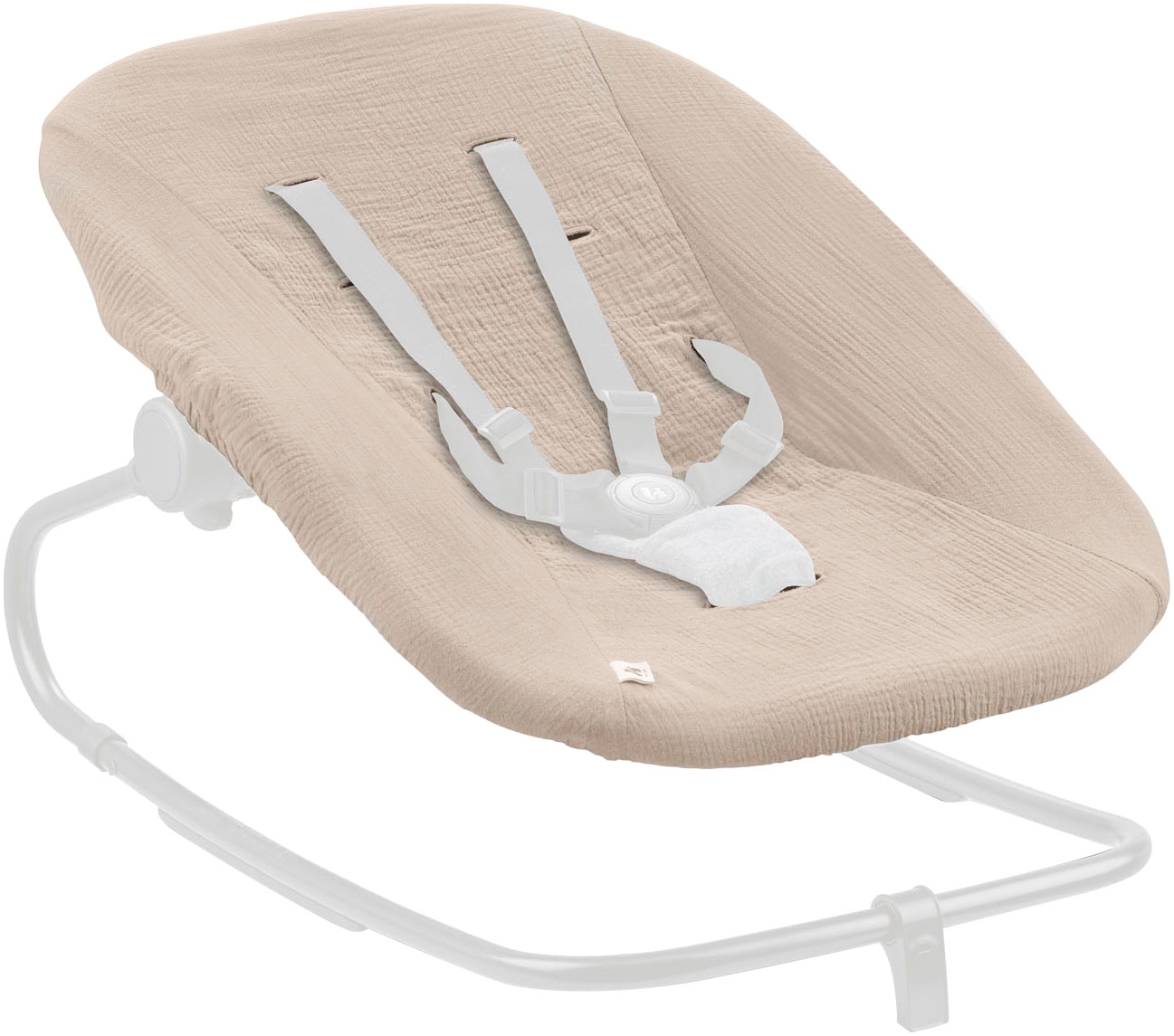 Hauck, Kindersitzbezug »Schonbezug für Babywippe; Highchair Bouncer Cover« Schonbezug für Babywippe Highchair Bouncer/High Chair Bouncer Eco, beige, B