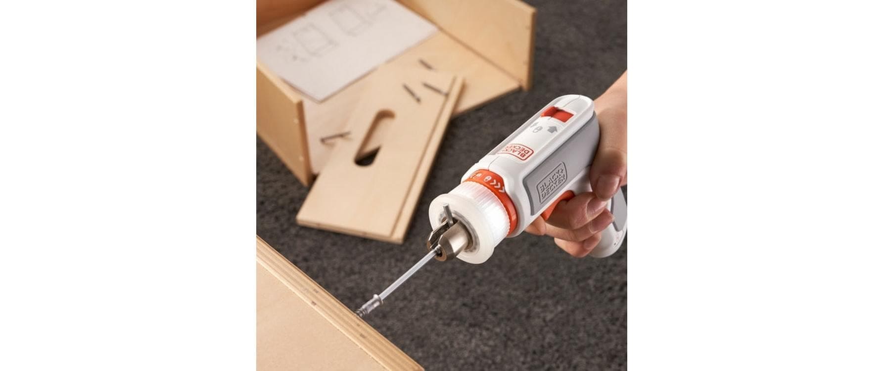 Black + Decker Akku-Schrauber »BCRTA01-XJ 3,6 V«