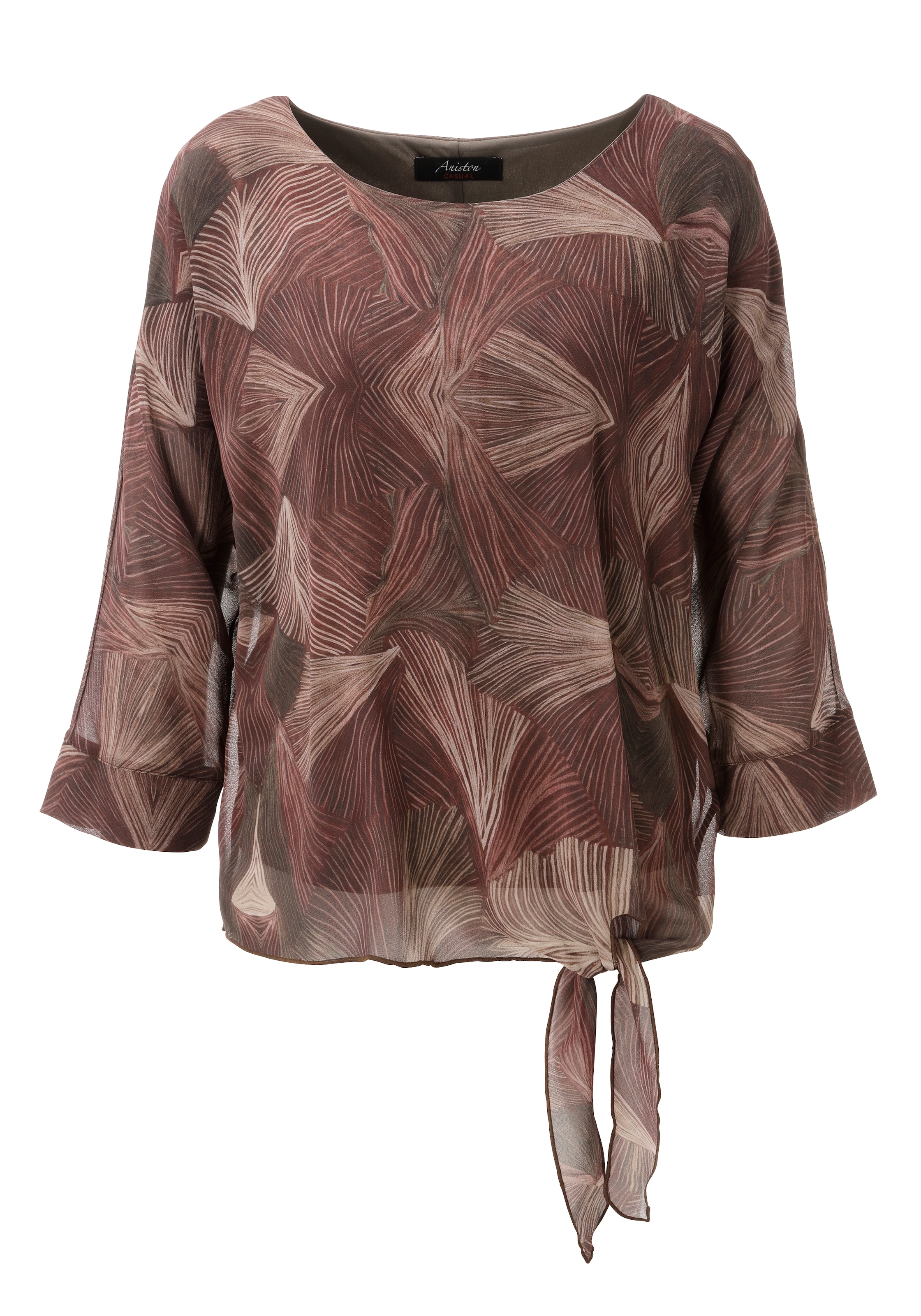 Aniston CASUAL Blouse à enfiler avec grand motif graphique - NOUVELLE COLLECTION