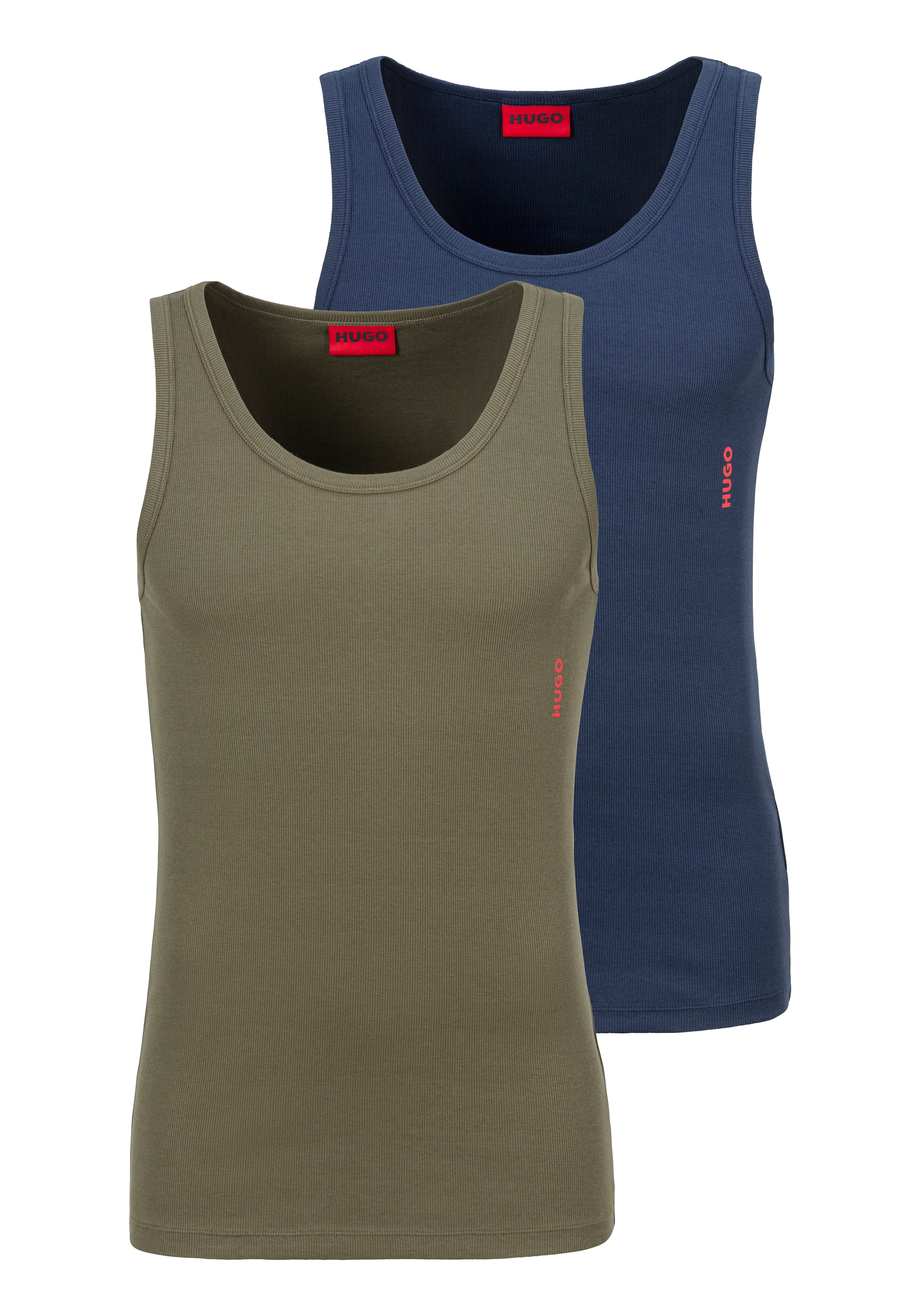 Muskelshirt »TANK TOP TWIN PACK«, mit Logoschriftzug