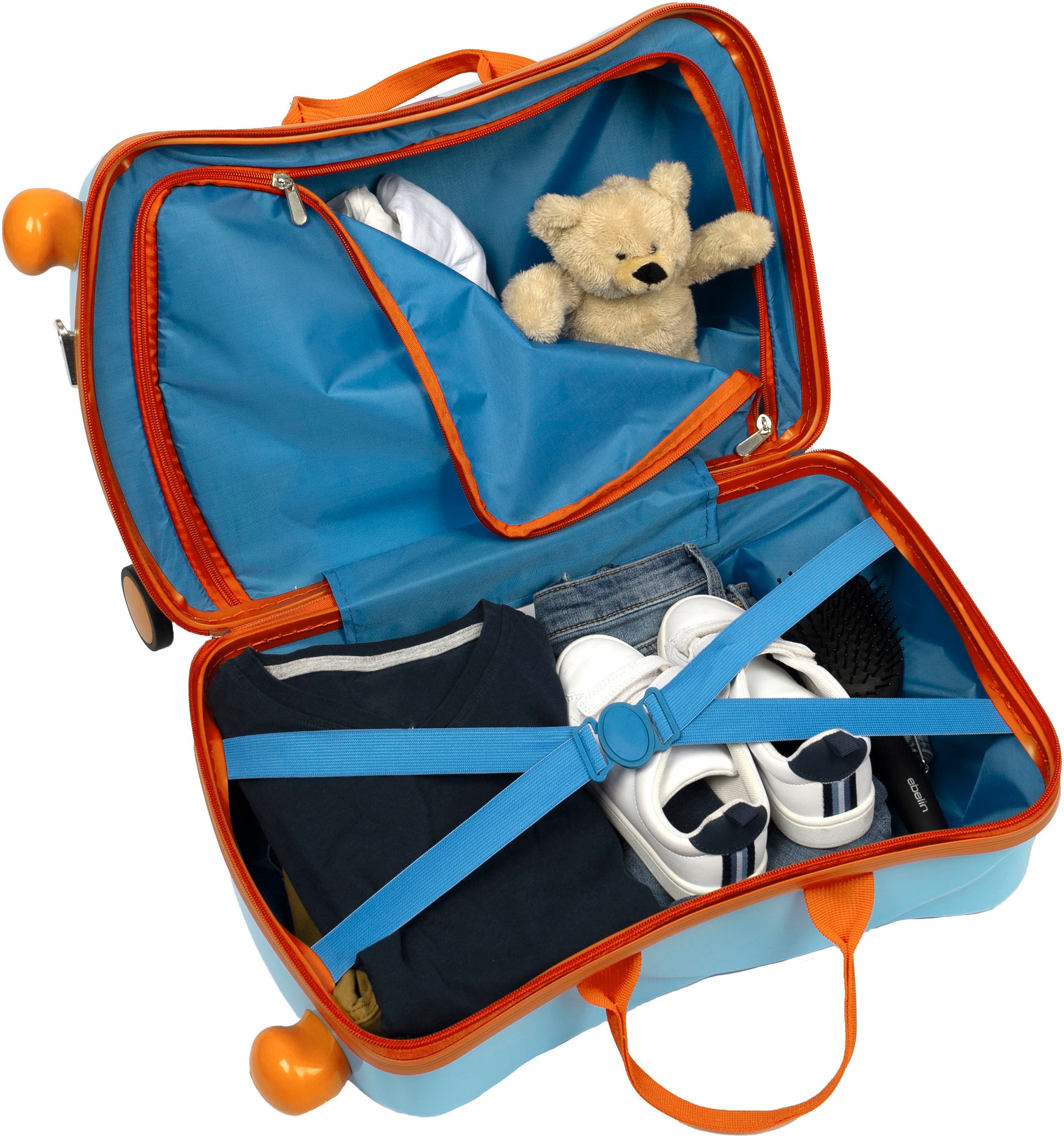 UNDERCOVER Valise pour enfants »Ride-on Trolley, Paw Patrol« 20 litre 4 Rollen zum sitzen und ziehen