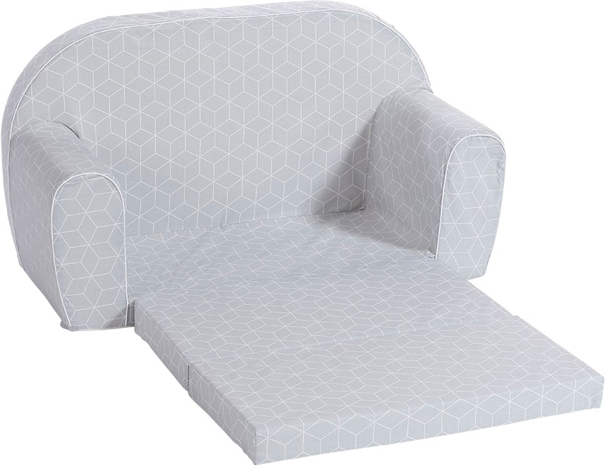 Knorrtoys® Sofa »Geo Cube Grey«, für Kinder; Made in Europe