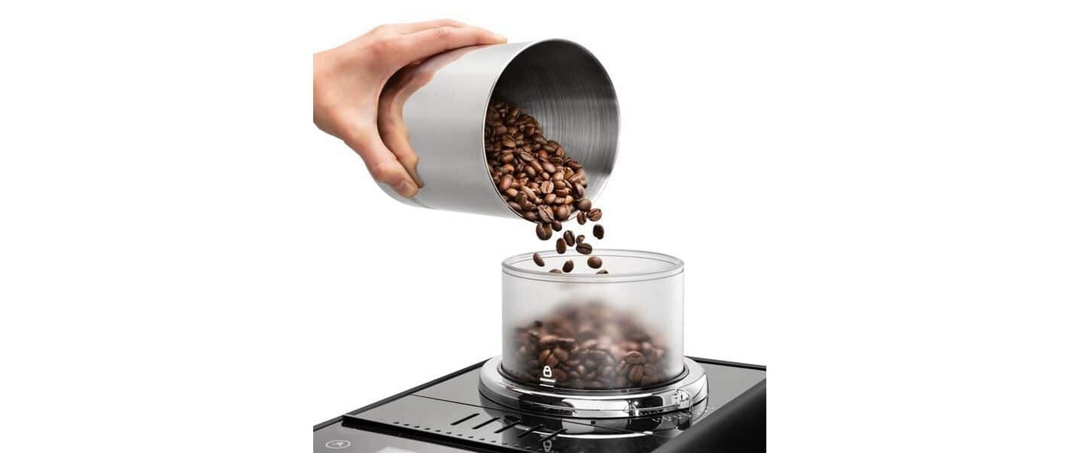 De'Longhi Machine à café automatique »EXAM440.55.B Rivelia Onyx Black« Stromverbrauch pro Jahr: 57kWh