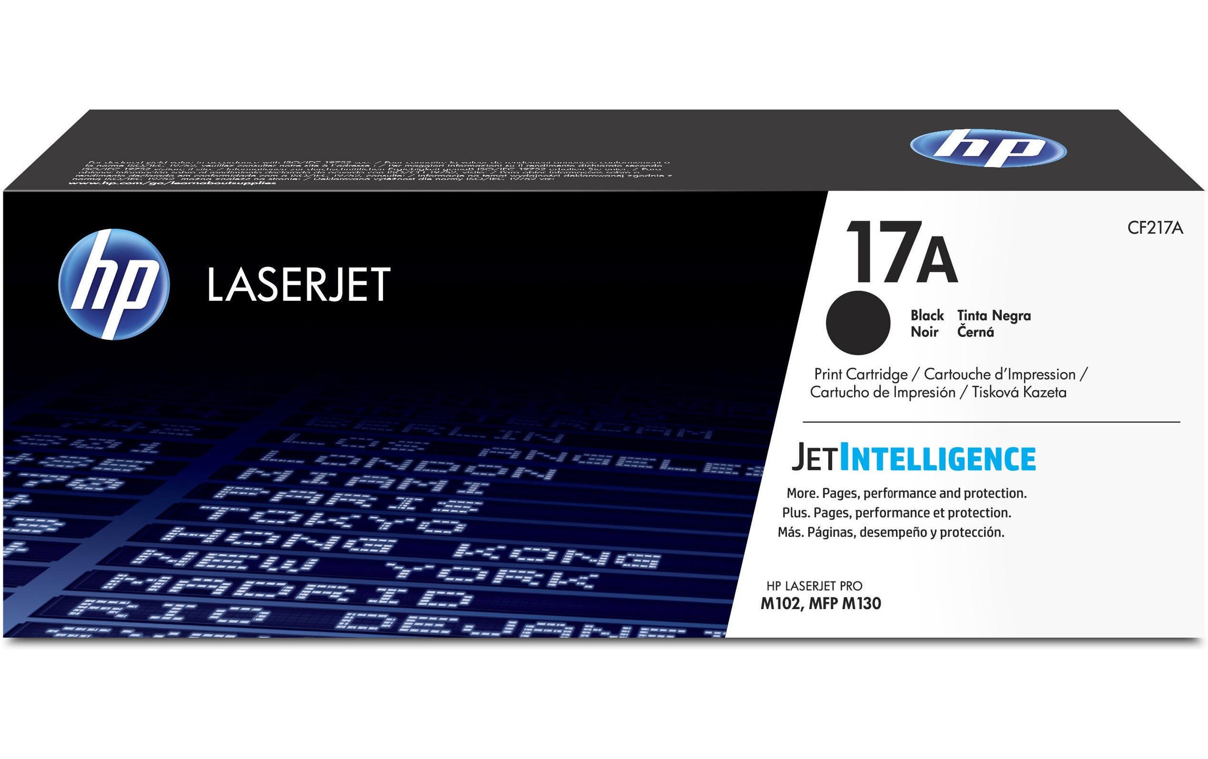 Image of HP Tonerpatrone "Nr. 17A (CF217A) Black"