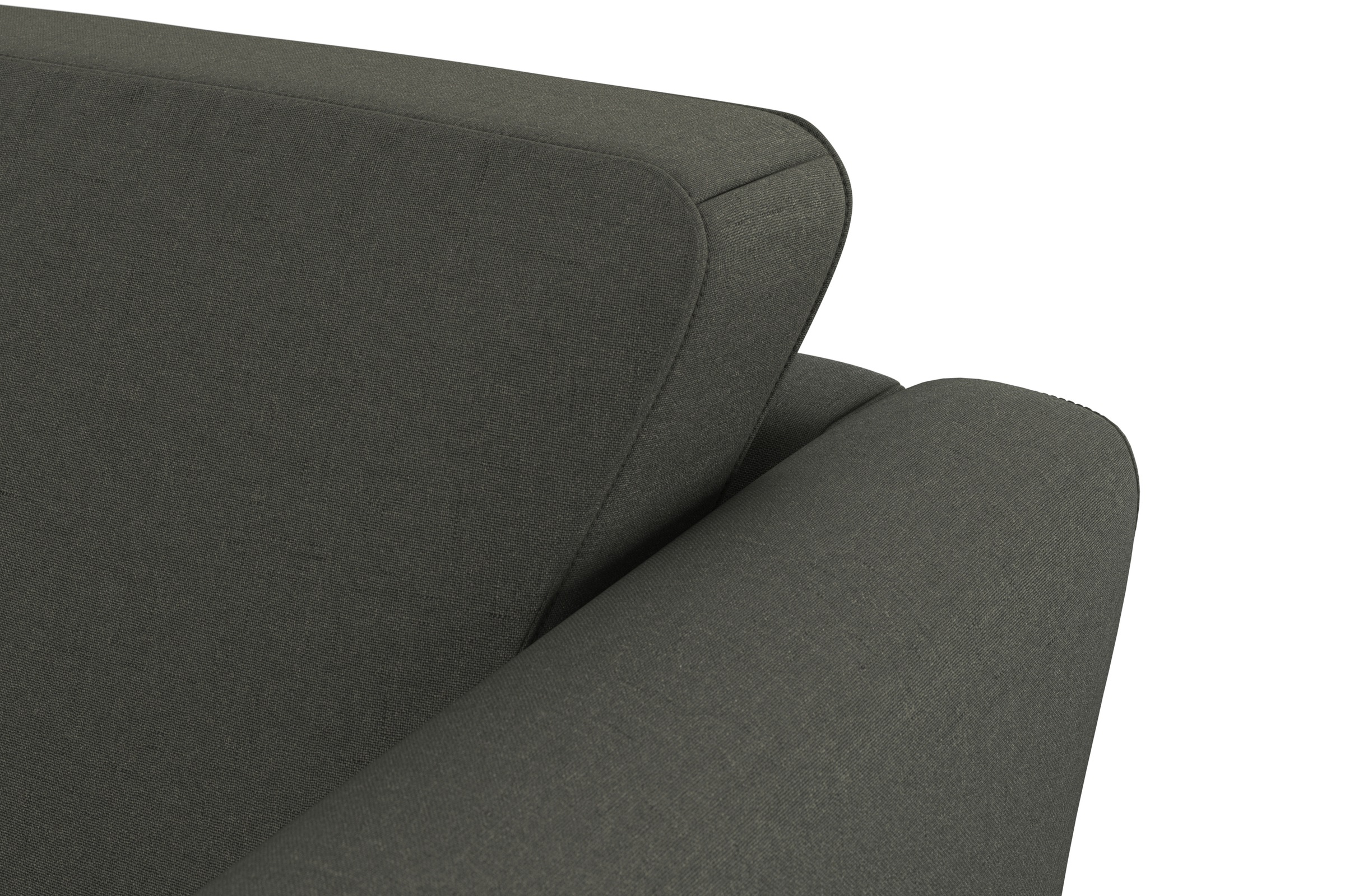 sit&more Ecksofa »Visby L-Form« Wahlweise mit Bettfunktion und Stauraum, frei im Raum stellbar