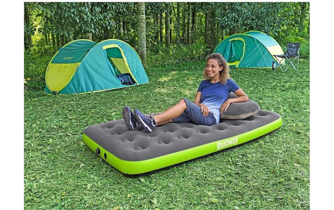 Bestway Luftbett »Roll und Relax Twin 188 x 99 x 22 cm«