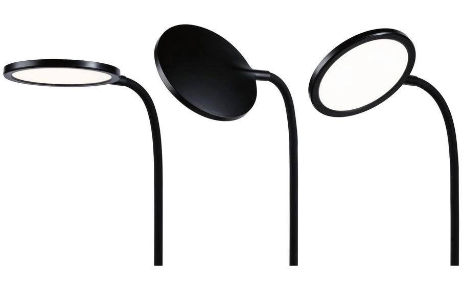 Paulmann Lampe de bureau LED »Paulmann Schreibtischleuchte Schwarz, matt« Module LED blanc chaud