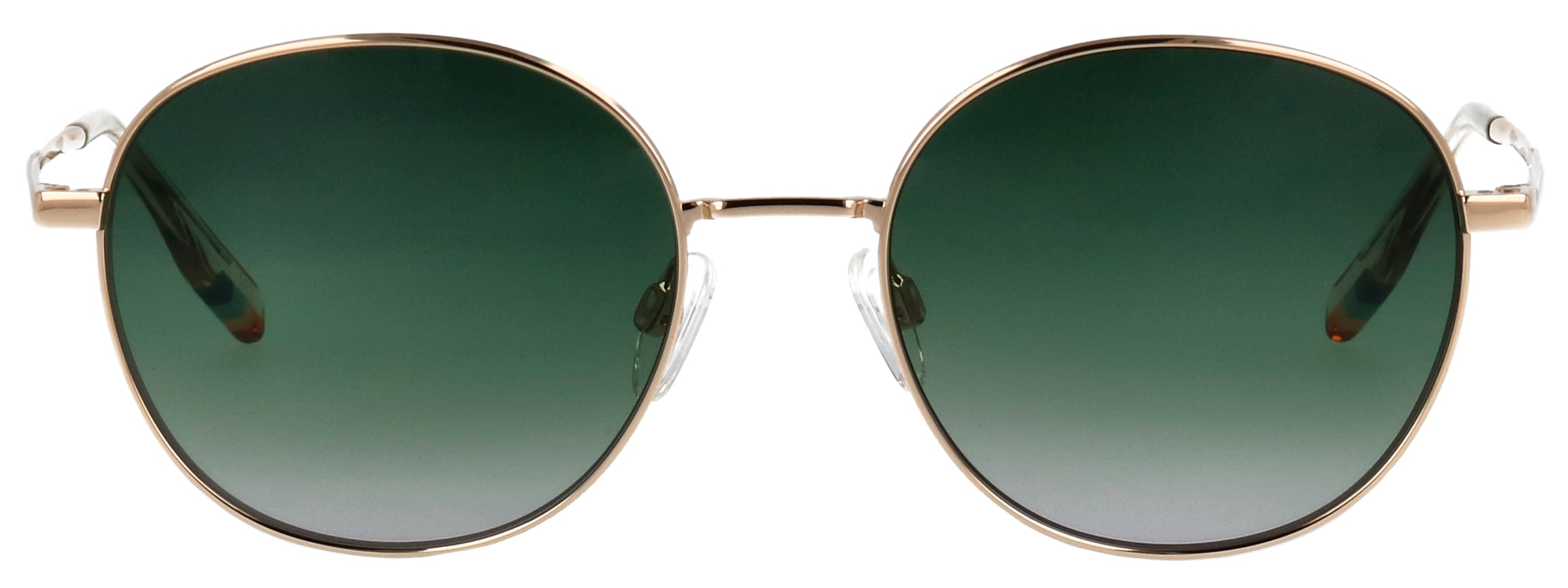 TOM TAILOR Lunettes de soleil »Modell 675000« Form Rund, Logoschriftzug auf Bügel, Metallfassung