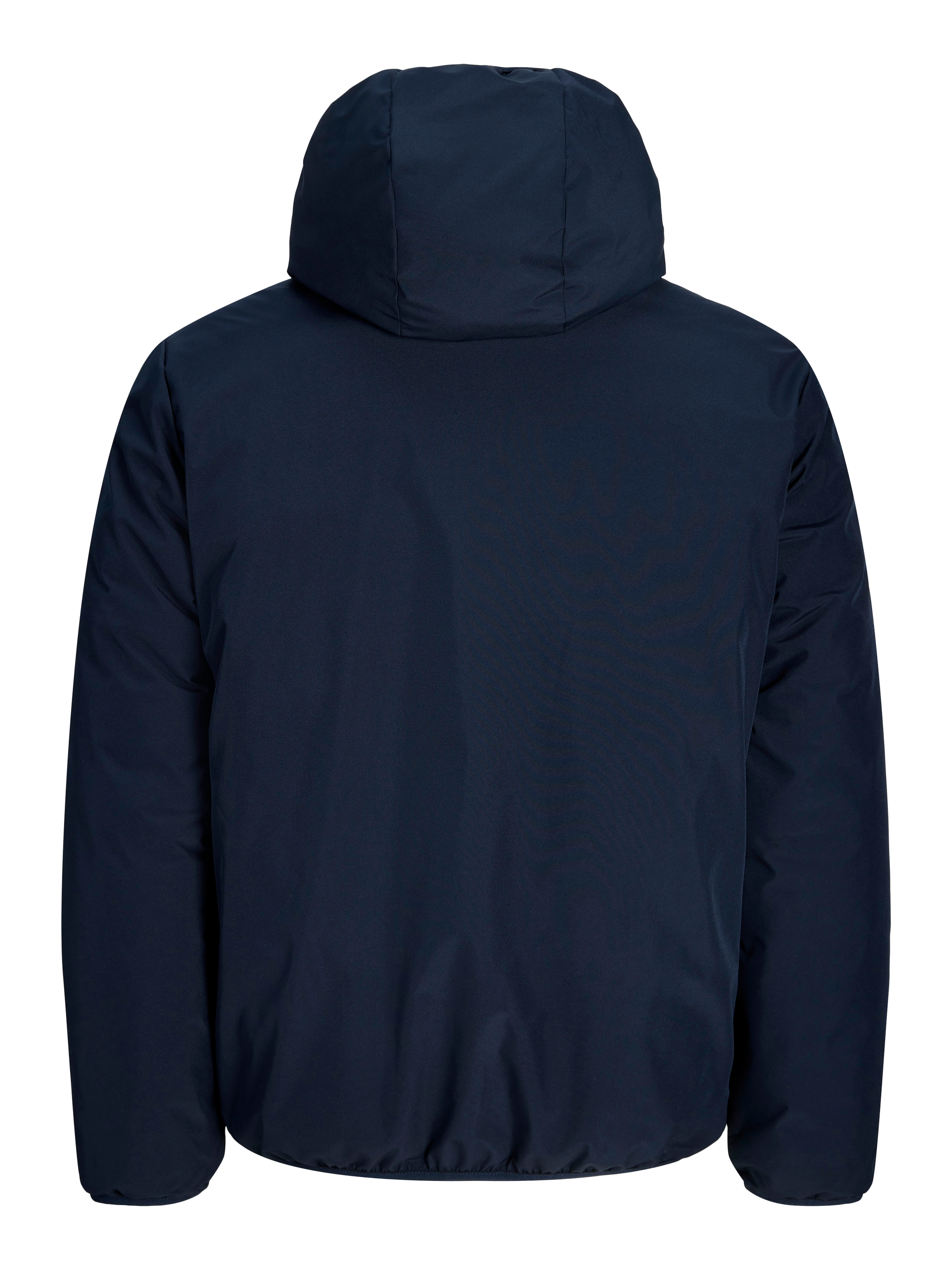 Jack & Jones Veste courte »JJEBROOKLYN REVERSIBLE JACKET SN« avec capuche fibre synthétique, coupe régulière
