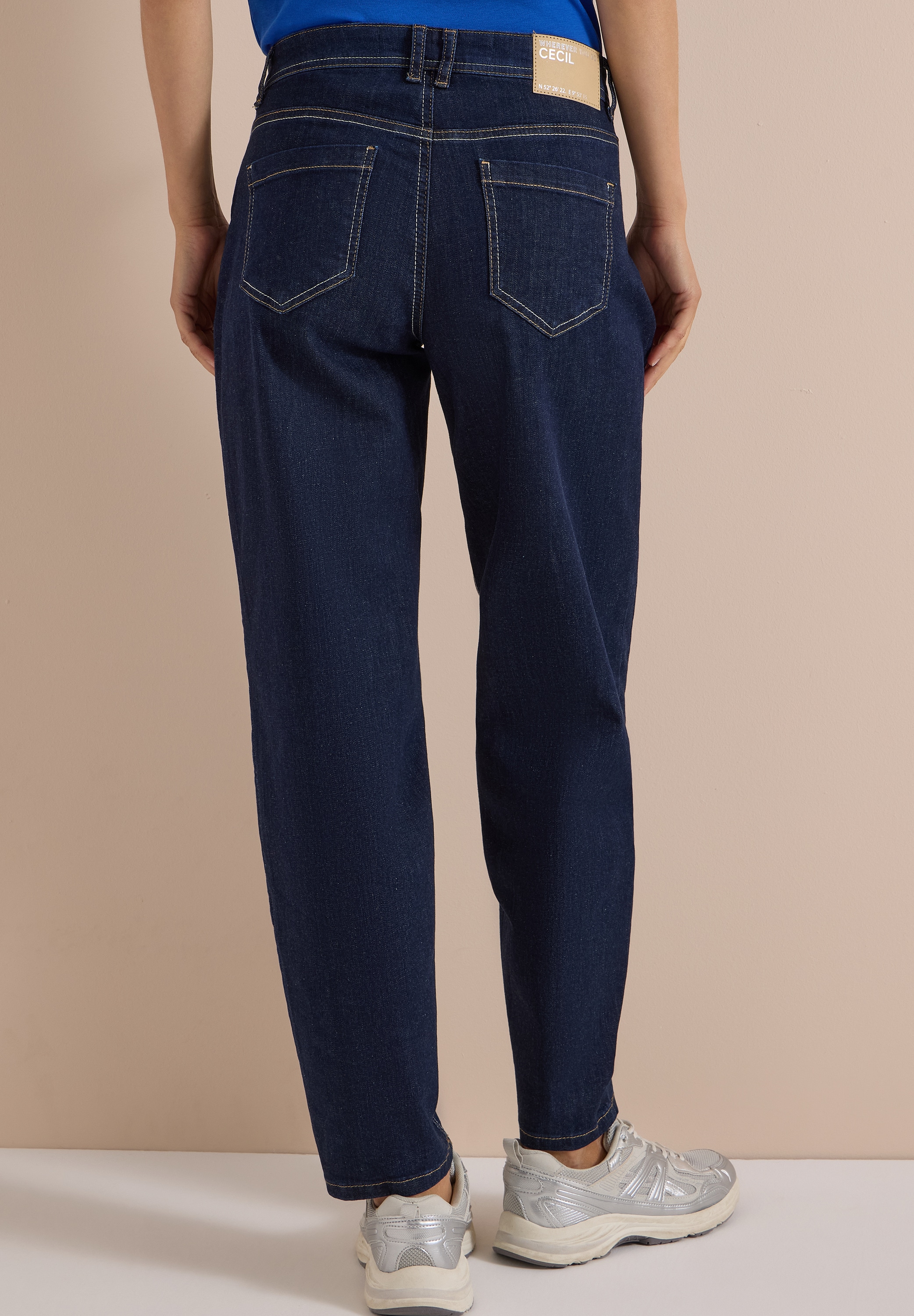 Cecil Loose-fit-Jeans mit Elasthan, Loose Fit