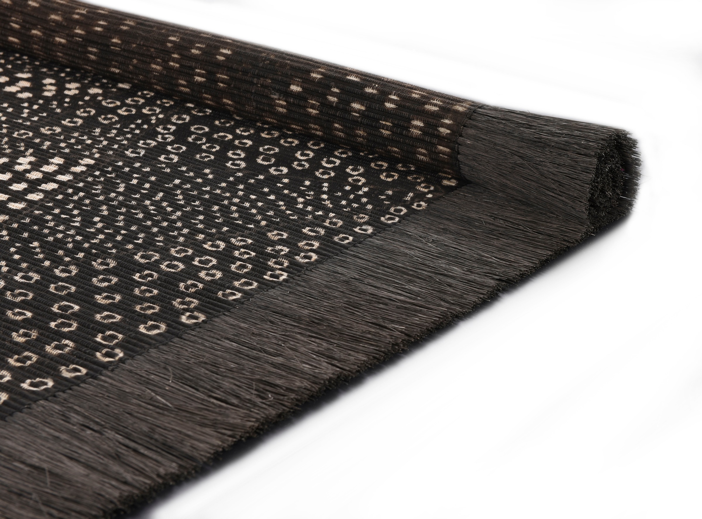 DIE HAUSKUNST Tapis »Chiya Tiama 3« Rectangulaire 4 mm Höhe Flachgewebe, handgewebt, mit Fransen