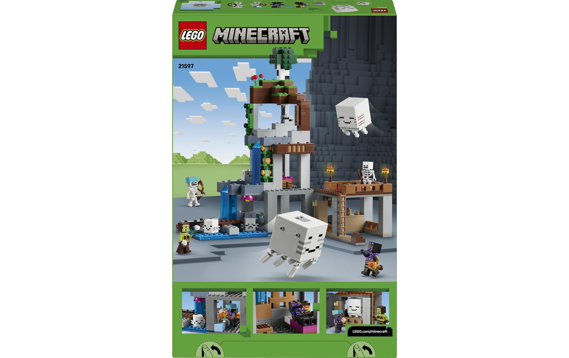 LEGO® Konstruktionsspielsteine »Ghast-Station (21597), LEGO Minecraft« Made in Europe