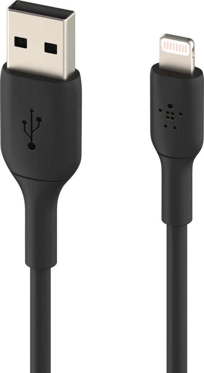 Belkin Smartphone-Kabel »Lightning Lade/Sync Kabel PVC mfi zertifiziert 2 m« USB Typ A Lightning 200 cm