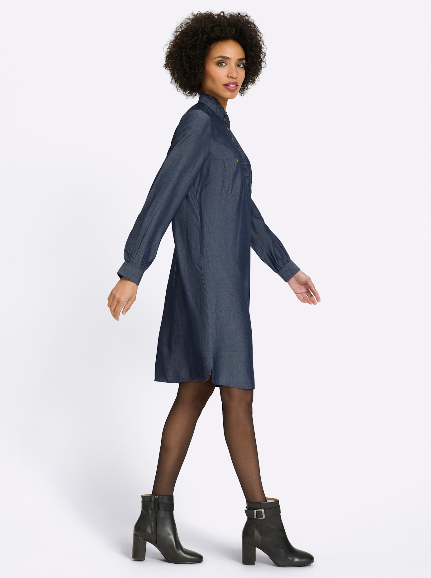 heine Blusenkleid »Kleid« Nahttasche