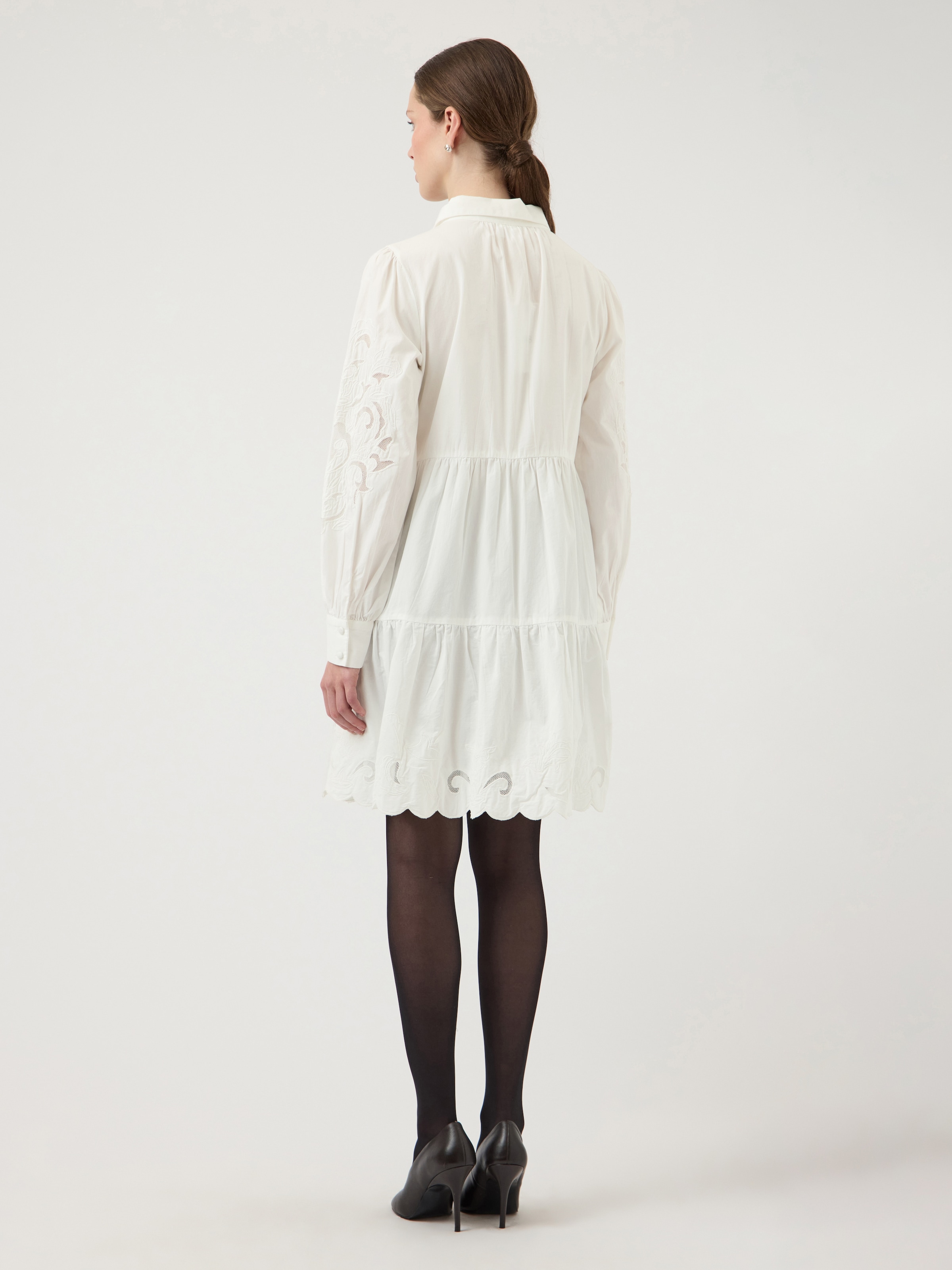 Y.A.S Robe chemisier »YASZIMIA LS SHIRT DRESS S. NOOS« Sommerkleid, loose fit, Baumwolle