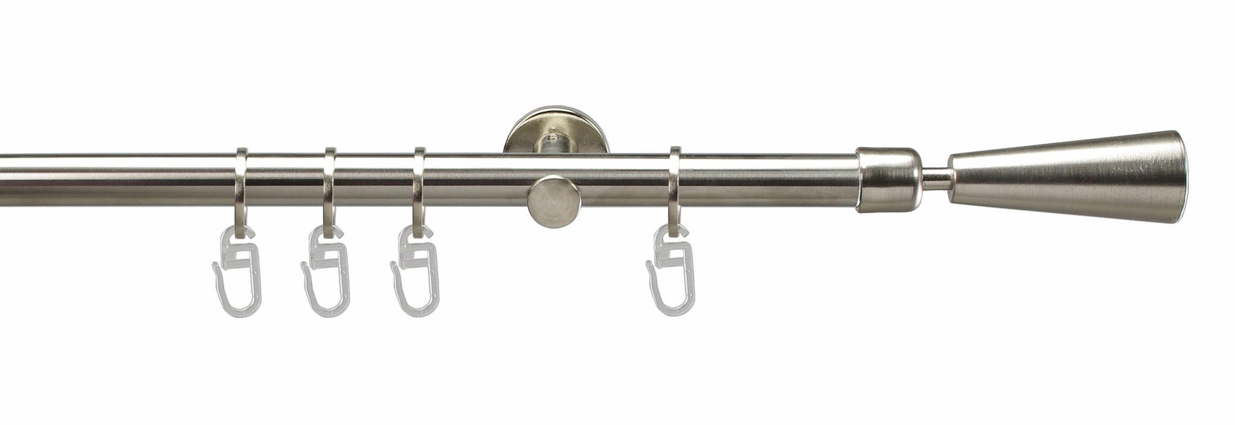 Image of Liedeco Gardinenstange »Bergamo«, 1 läufig-läufig, Fixmass bei Ackermann Versand Schweiz