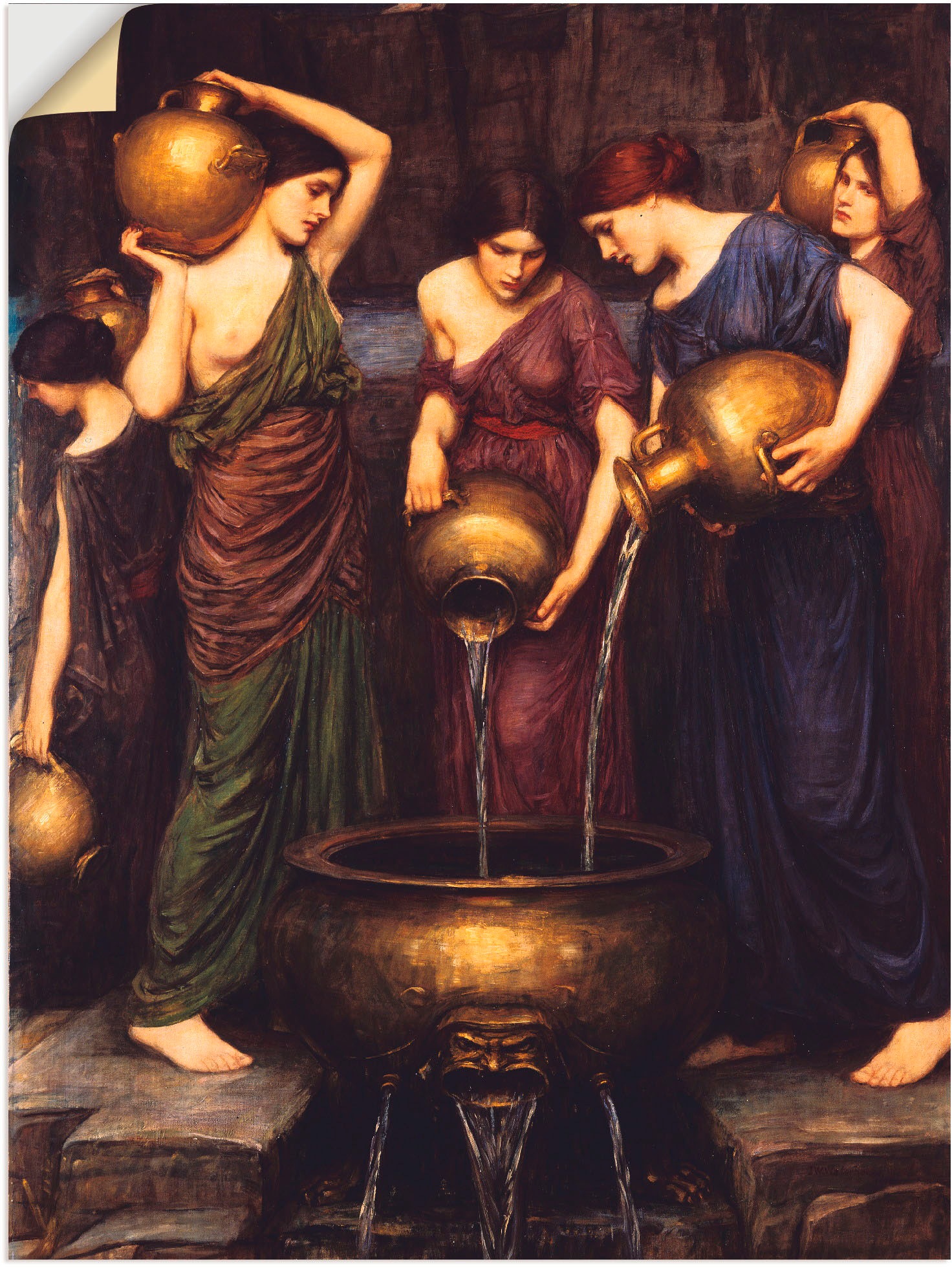 Image of Artland Wandbild »Die Danaiden. 1915«, Frau, (1 St.) bei Ackermann Versand Schweiz