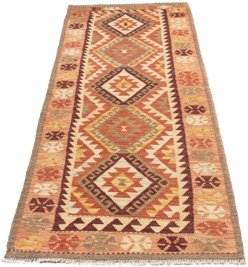 Image of morgenland Läufer »Kelim Medaillon Beige 204 x 71 cm«, rechteckig, 0,4 mm Höhe, OrientOptik bei Ackermann Versand Schweiz