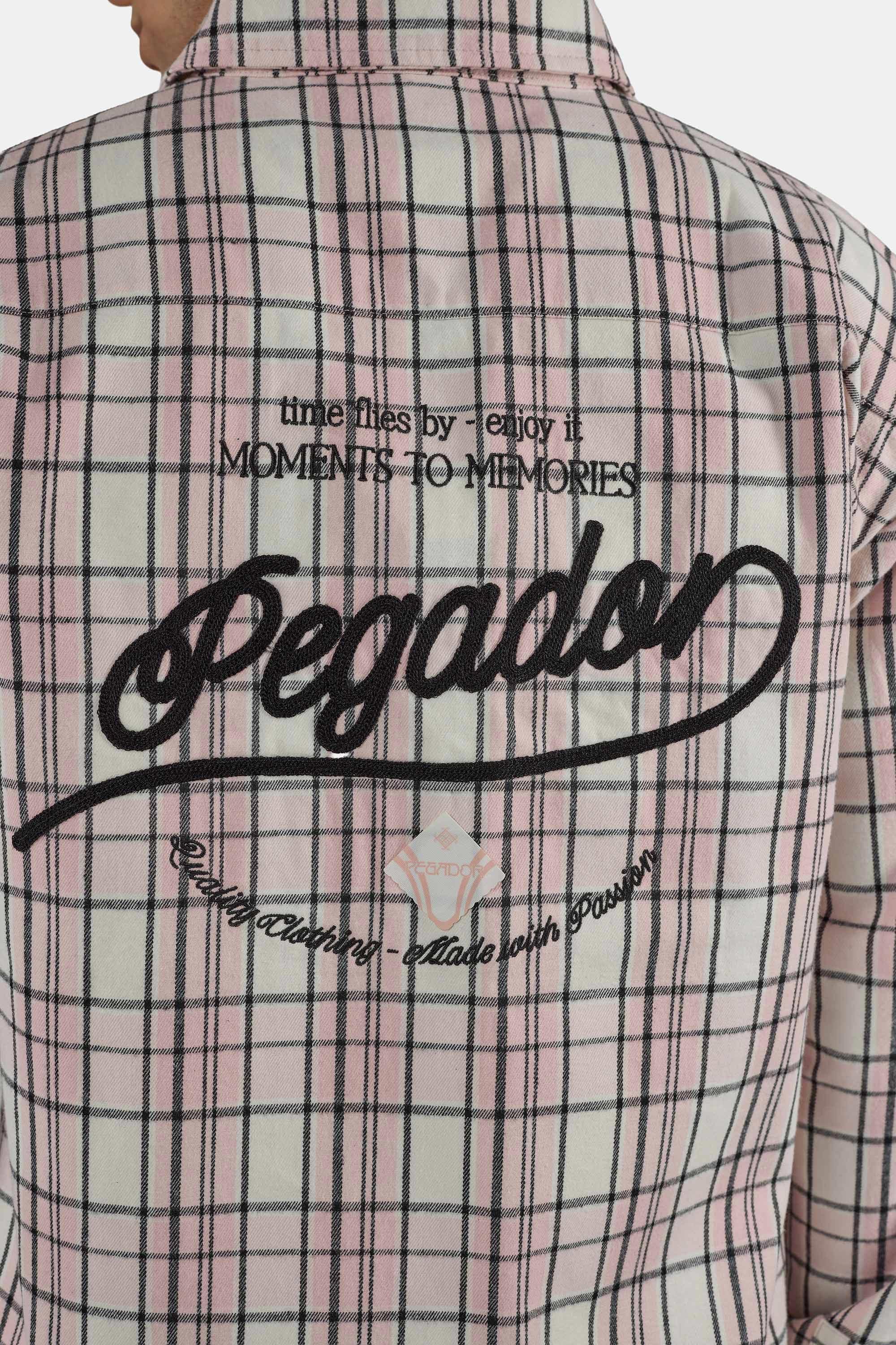 PEGADOR Langarmhemd »Soglio Oversized Flannel Shirt« Baumwolle, oversize