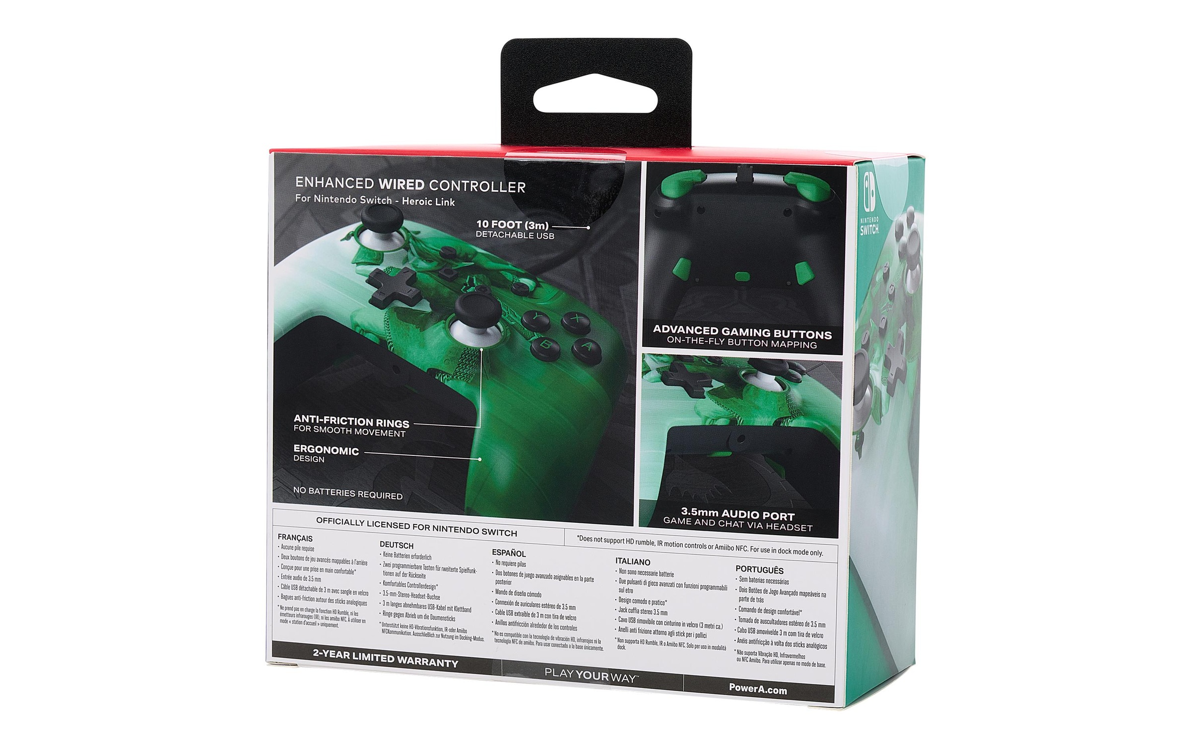 Controller »Power A Enhanced Wired Heroic Link«