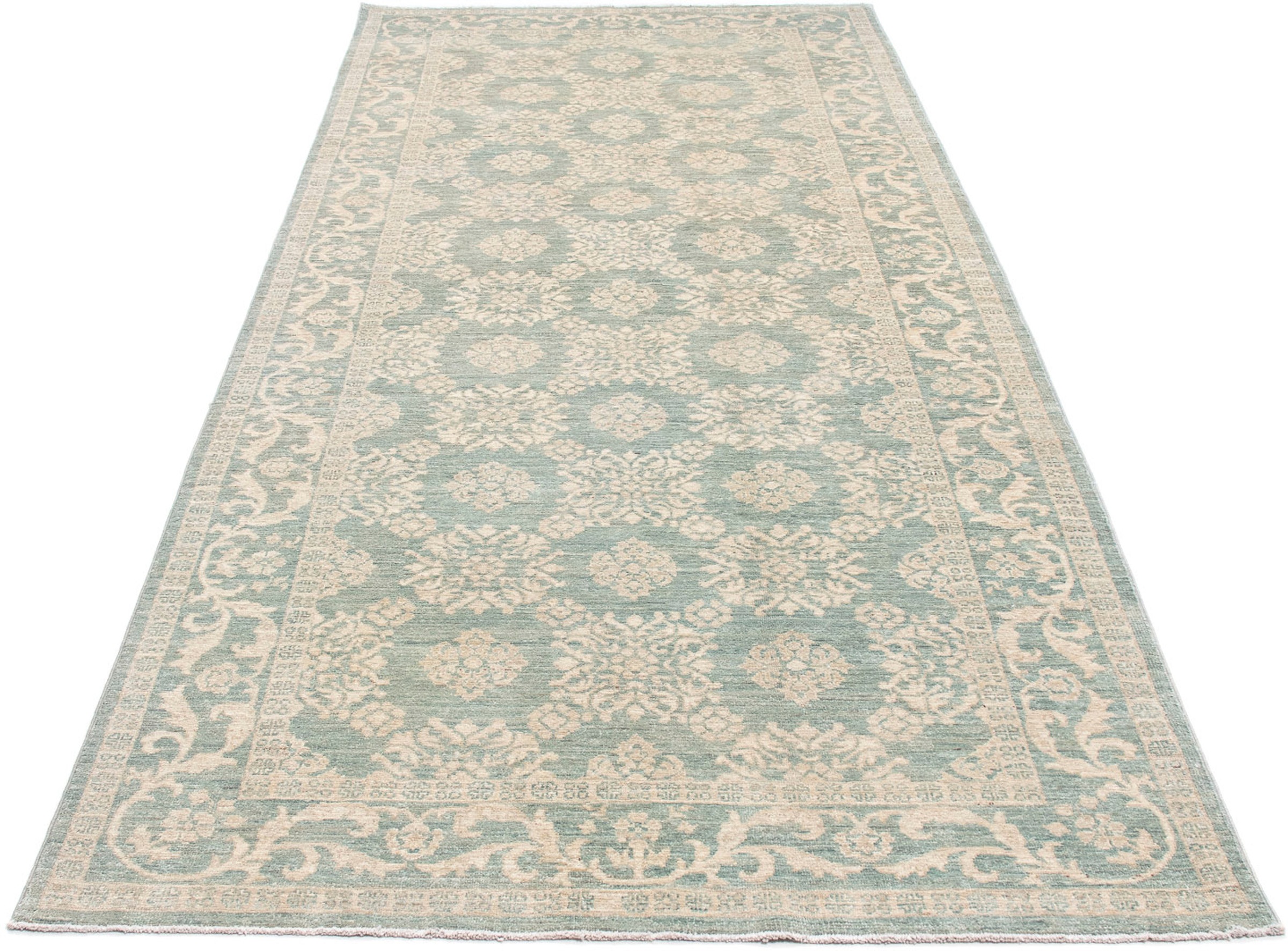Image of morgenland Orientteppich »Täbriz - 297 x 125 cm - beige«, rechteckig, 10 mm Höhe, Wohnzimmer, Handgeknüpft, Einzelstück mit Zertifikat bei Ackermann Versand Schweiz