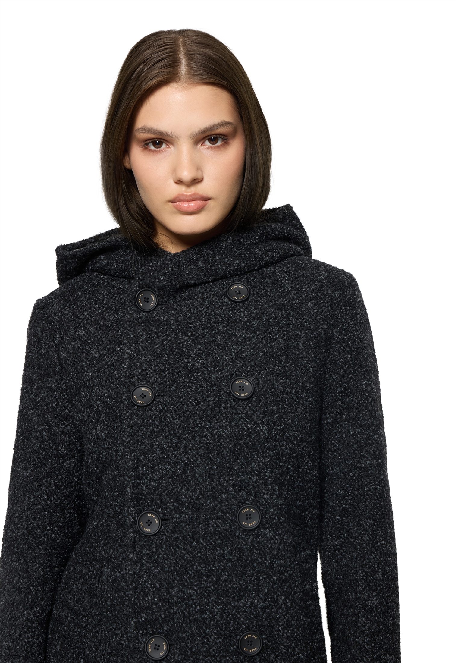 Gil Bret Manteau en laine mit Kapuze