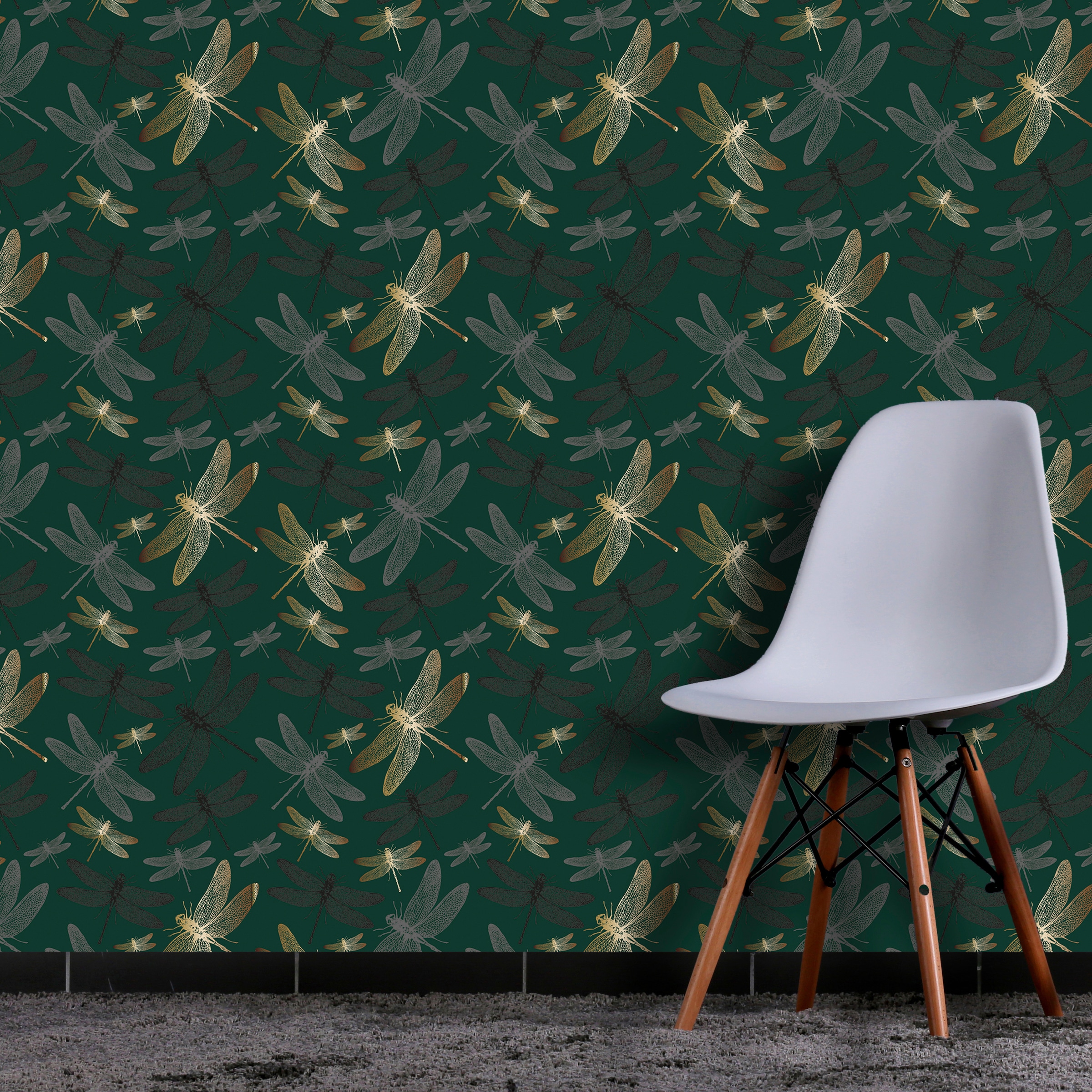 queence Papier peint vinyle »Flyers« imprimé 90x250cm, selbstklebend, kinderleichte Anbringung, , Sticker