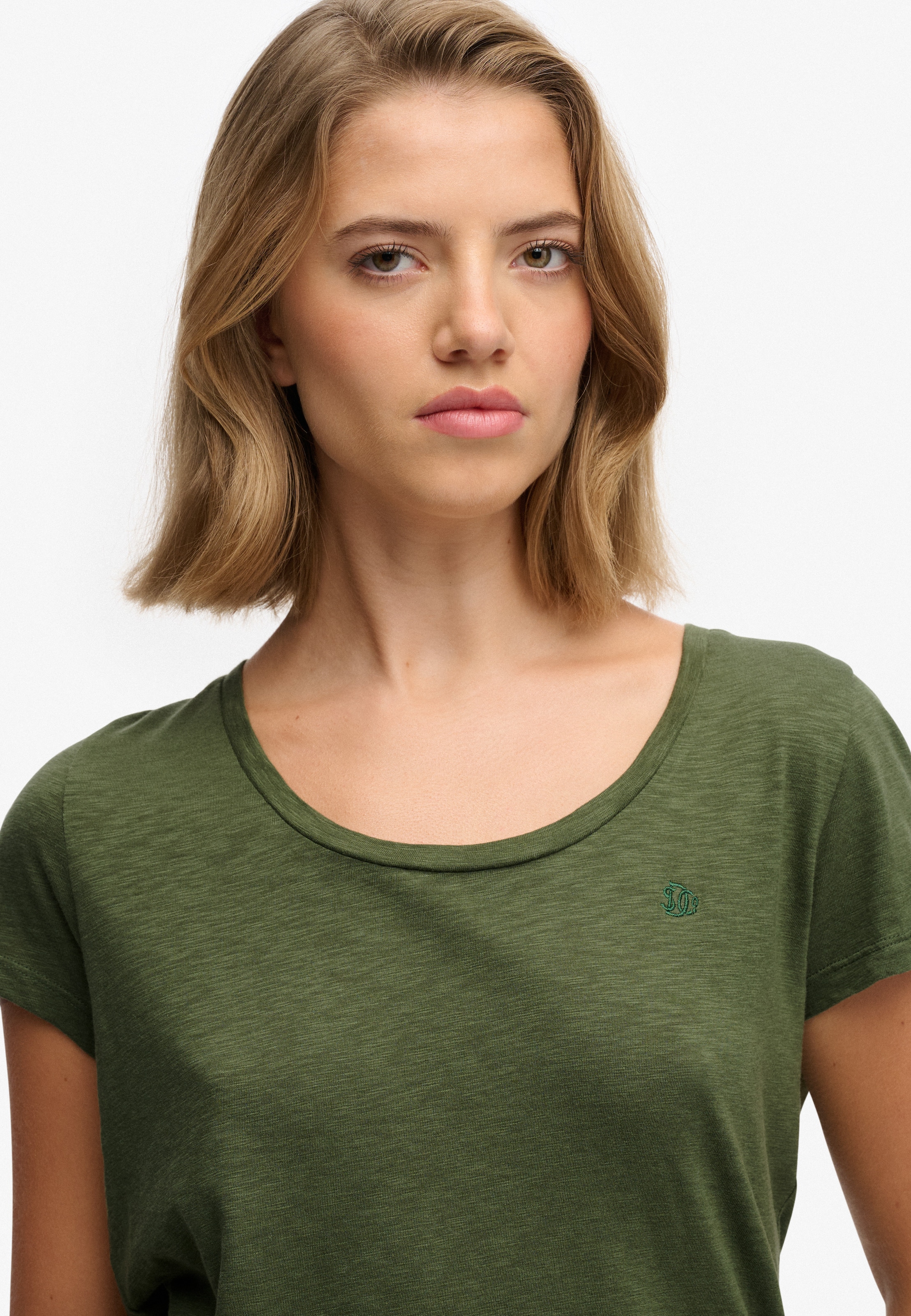 Superdry T-shirt »STUDIOS SCOOP NECK TEE«