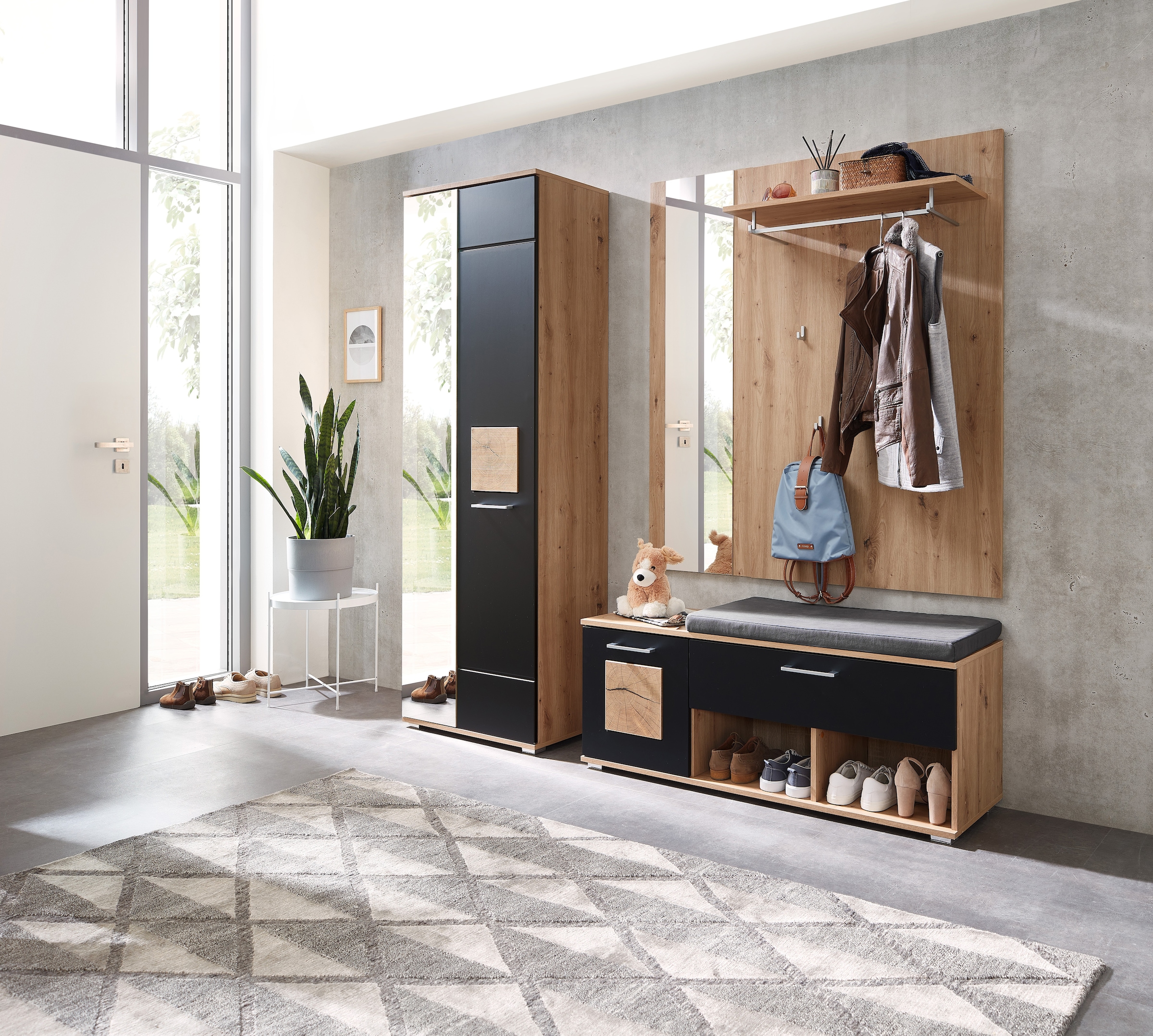 Innostyle Ensemble de vestiaires »Fun Garderoben Set, 206x195x38cm (B/H/T)« 1 cuis tlg.