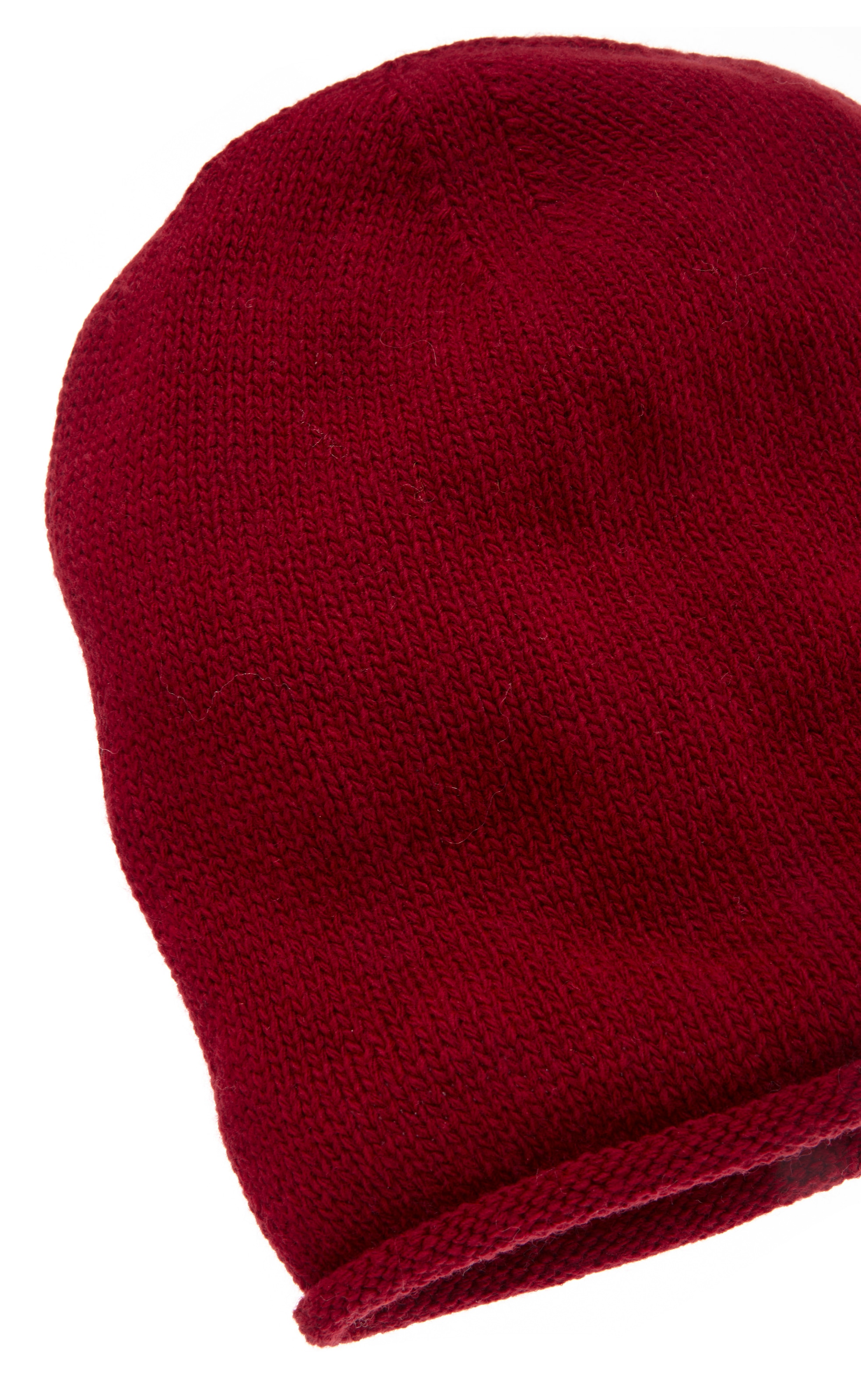 LASCANA Beanie, Strickmütze, Feinstrick mit Rollrand, Wintermütze, Herbstmütze, Mütze