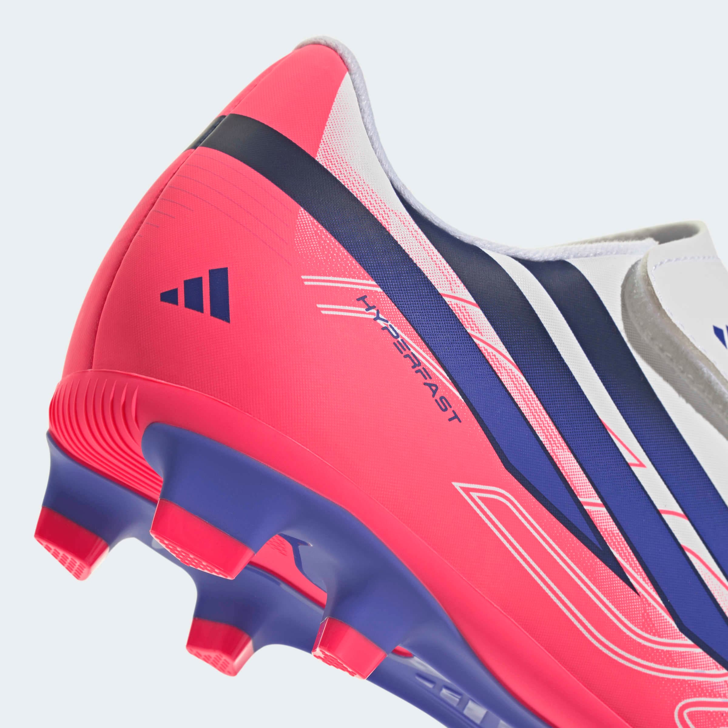 adidas Performance Chaussure de football »F50 HYPERFAST CLUB KIDS , KLETTVERSCHLUSS, FESTE BÖDEN/MULTI GROUND«  adapté à de nombreux types de sols, pour adolescents et enfants