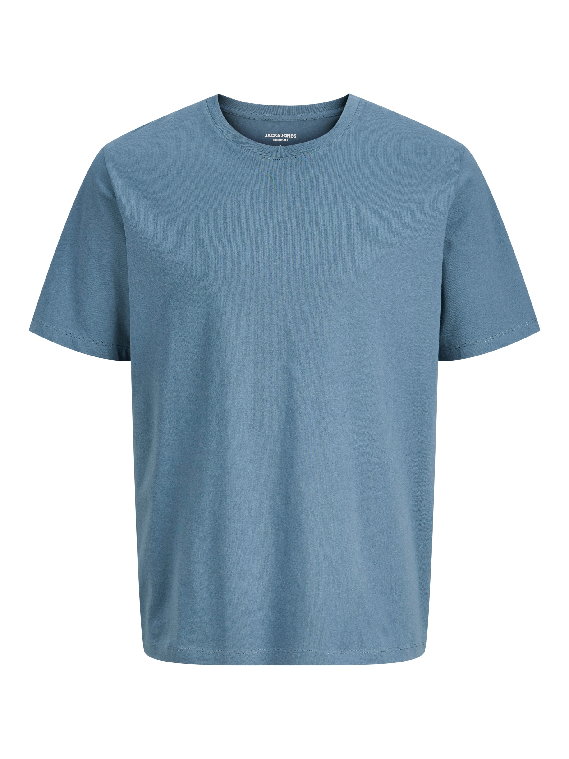 Jack & Jones Junior Shirt à col rond »JJEORGANIC figurbetont, atmungsaktiv, kombinierbar« uni, décontracté, slim fit, jersey, col rond