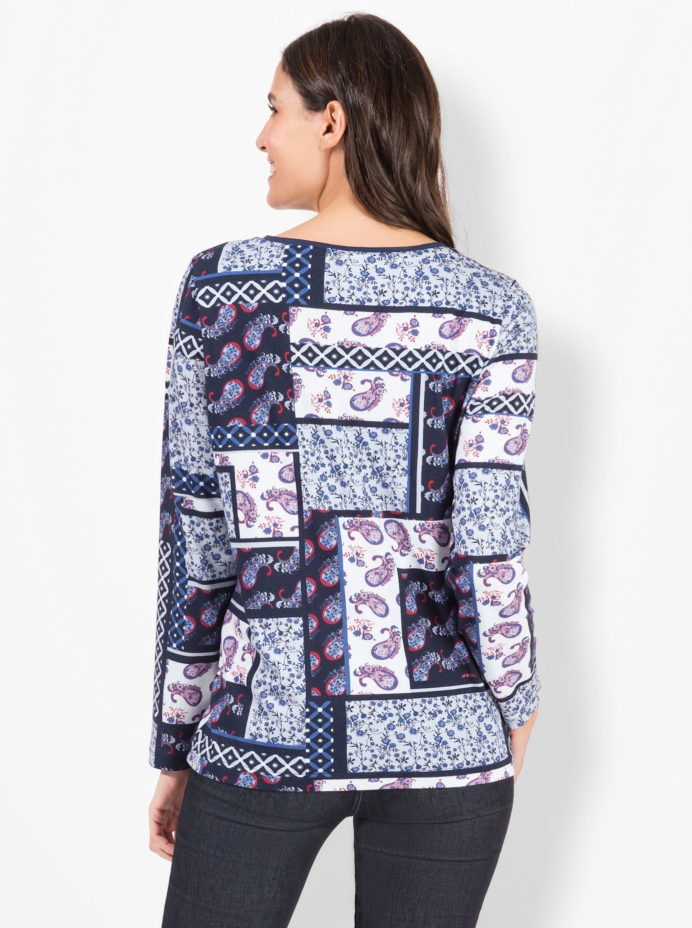 Inspirationen Langarmshirt »Shirt«, (1 tlg.)