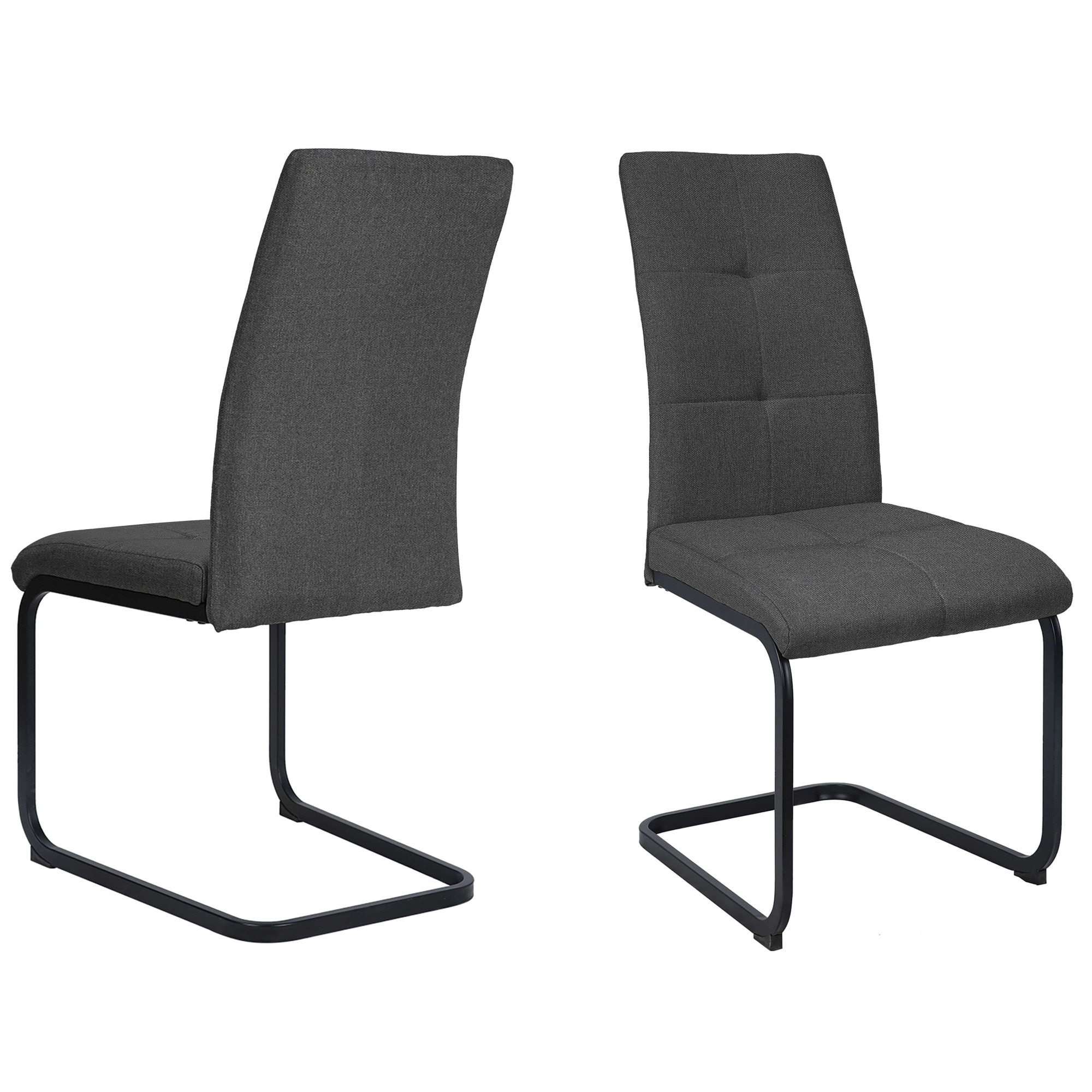 GOODproduct Chaise de salle à manger »Calgoty« (Ensemble) 2 cuisFreischwinger