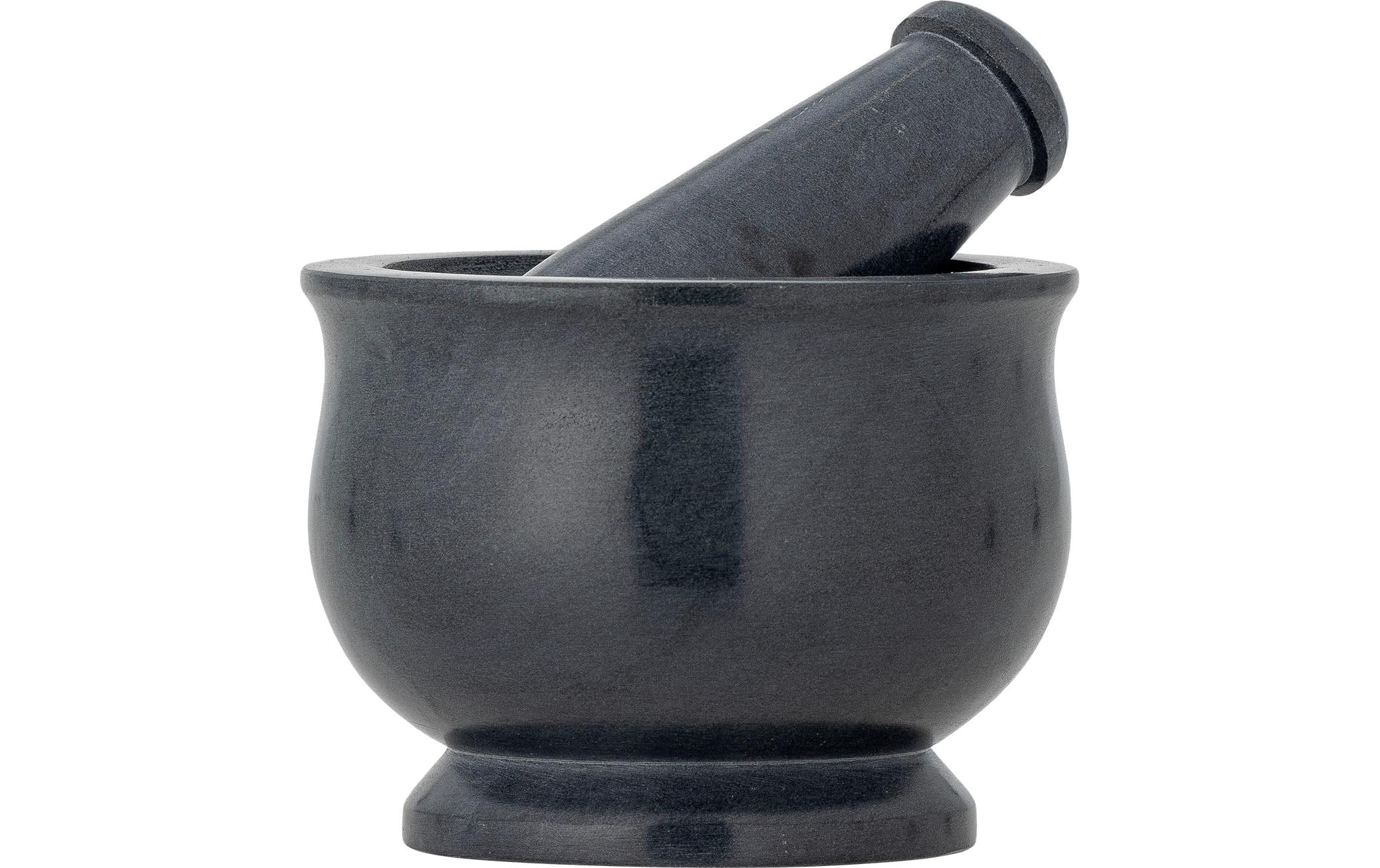 Image of Bloomingville Mörser "mit Stössel Aprilla 10 cm, Speckstein"