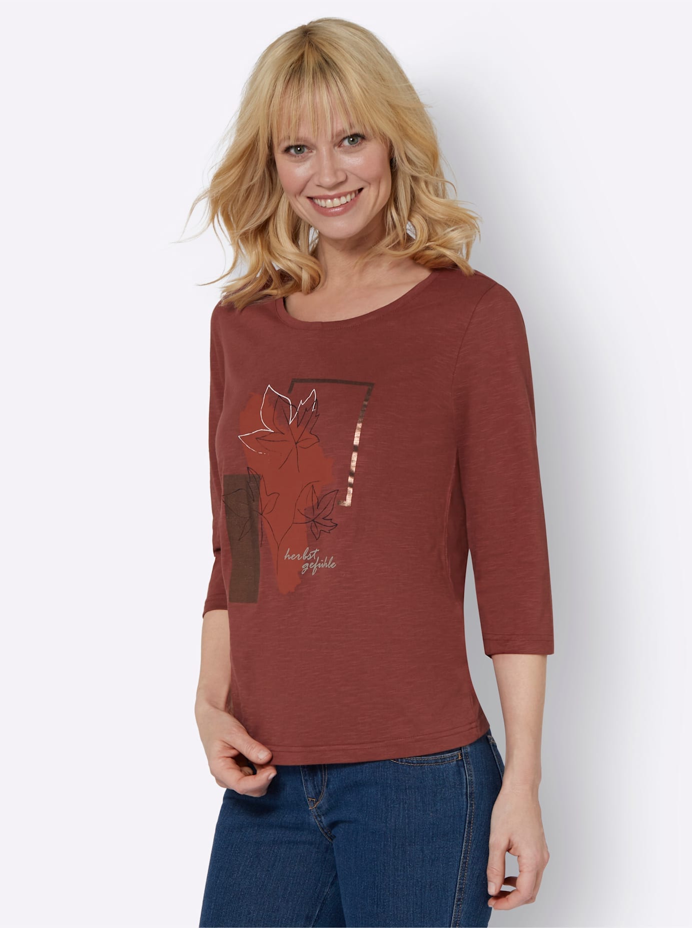 Image of Ambria 3/4-Arm-Shirt "Shirt" 1 Stk.