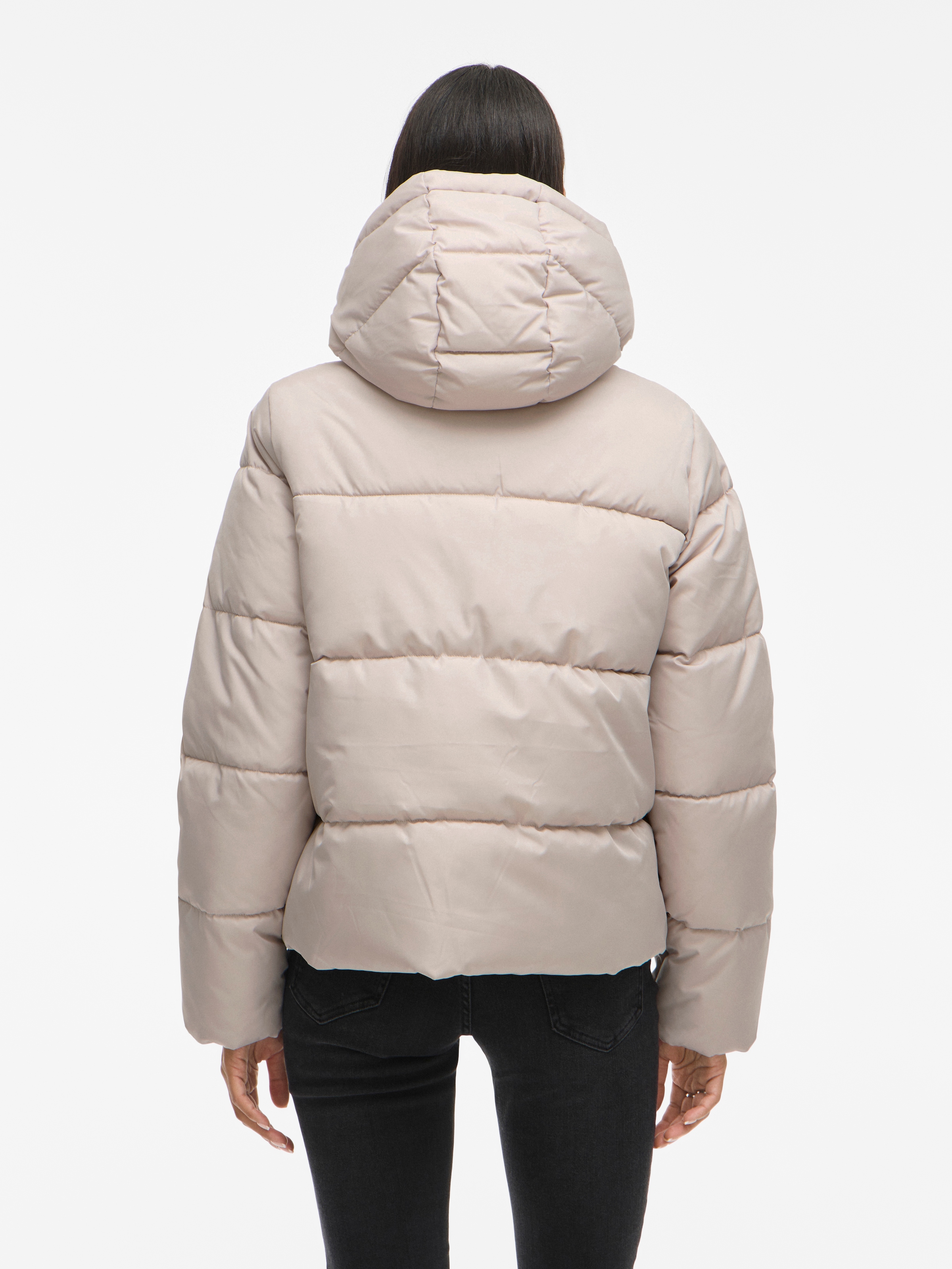 Vila Steppjacke »VIMILJA PADDED PUFFER - NOOS« mit Kapuze