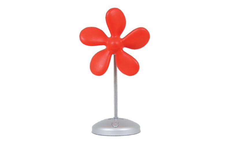 Tischventilator, Sonnenkönig, »Flower Fan Rot«