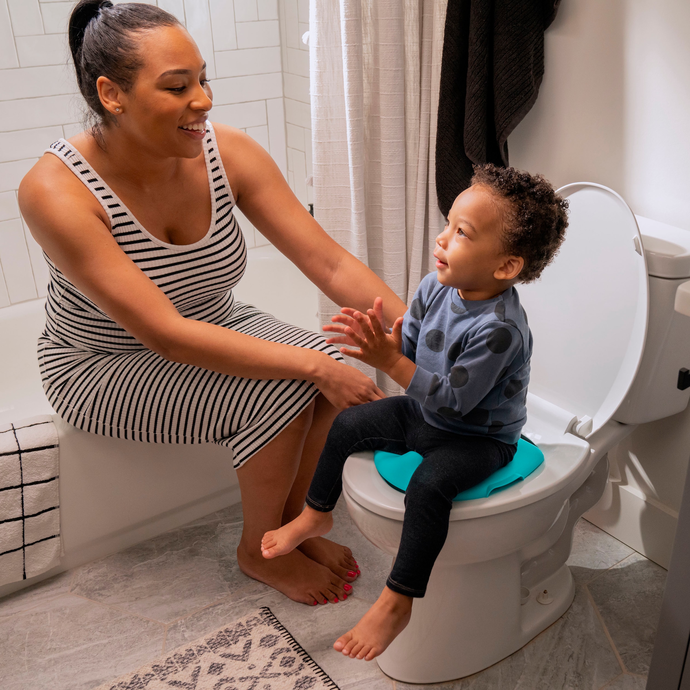 Baby Einstein Entraîneur de toilettes »Geared for Success™ 2-in-1 Potty Training System« mit Sound