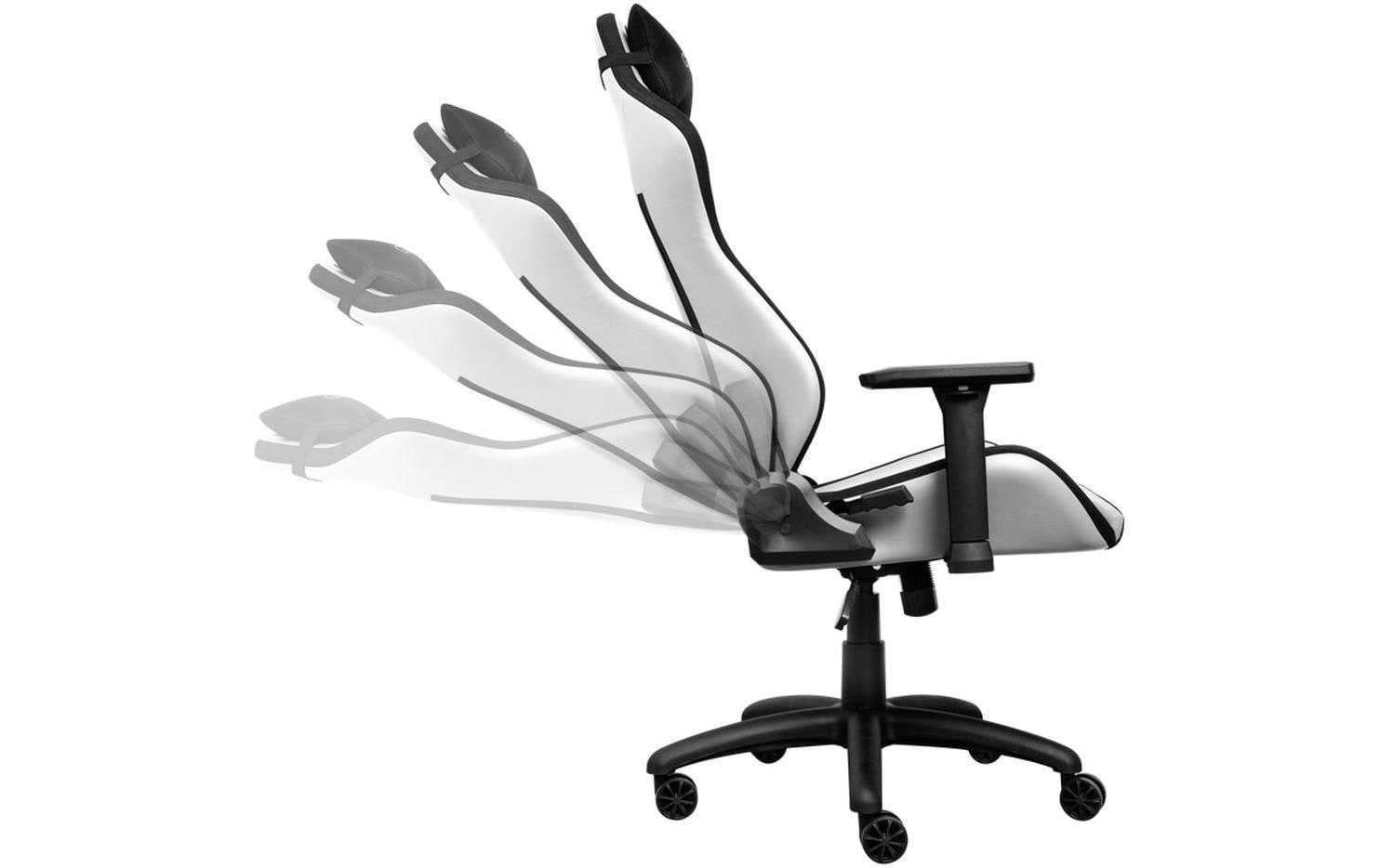 Trust Gaming Chair »714W Ruya Schwarz/Weiss«