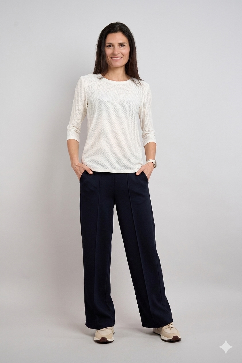 Seidel Moden Pantalon en tissu  avec bande élastique - FABRIQUÉ EN ALLEMAGNE